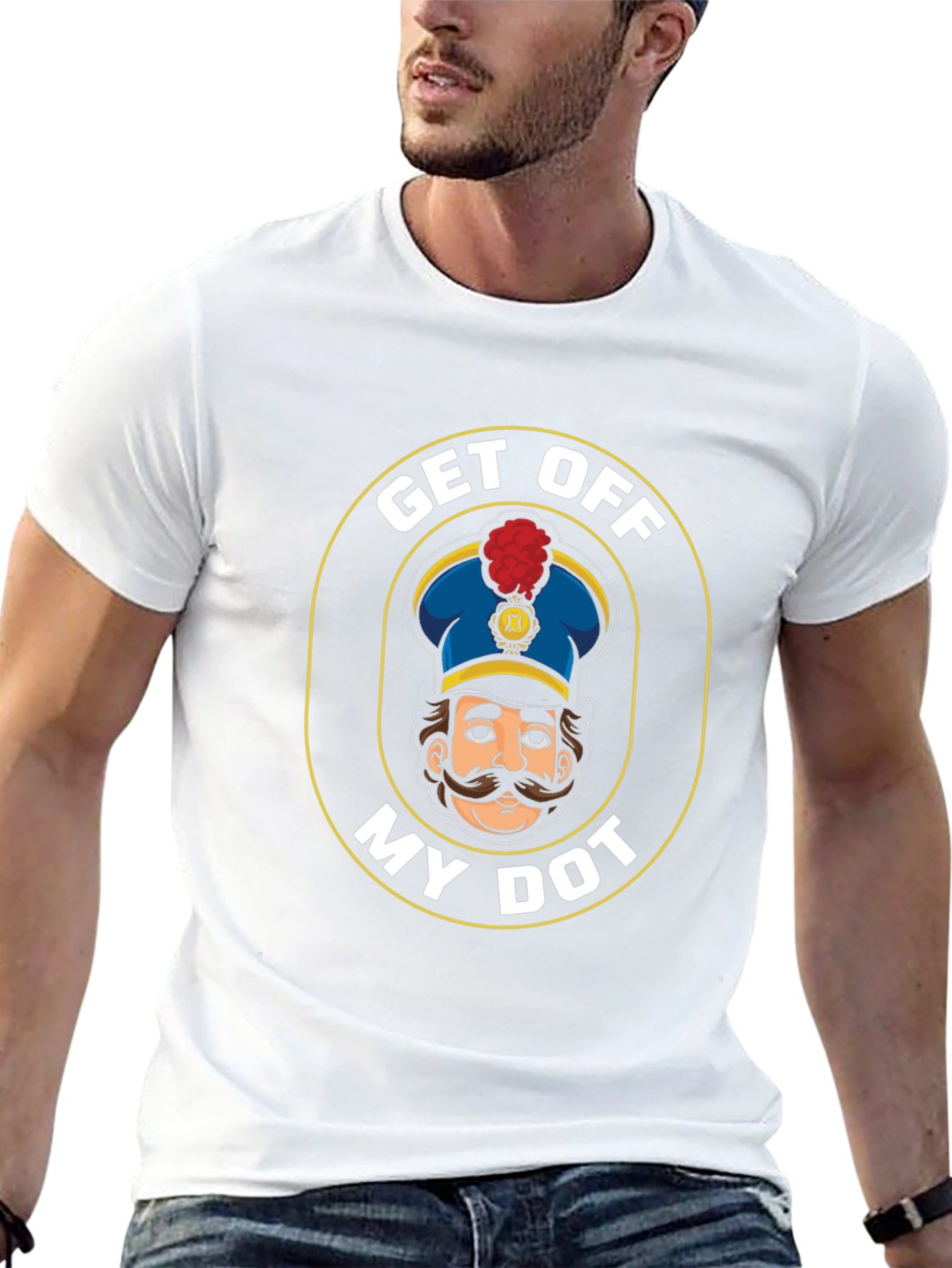 Get Off My Dot T-Shirt Funny Marching Band