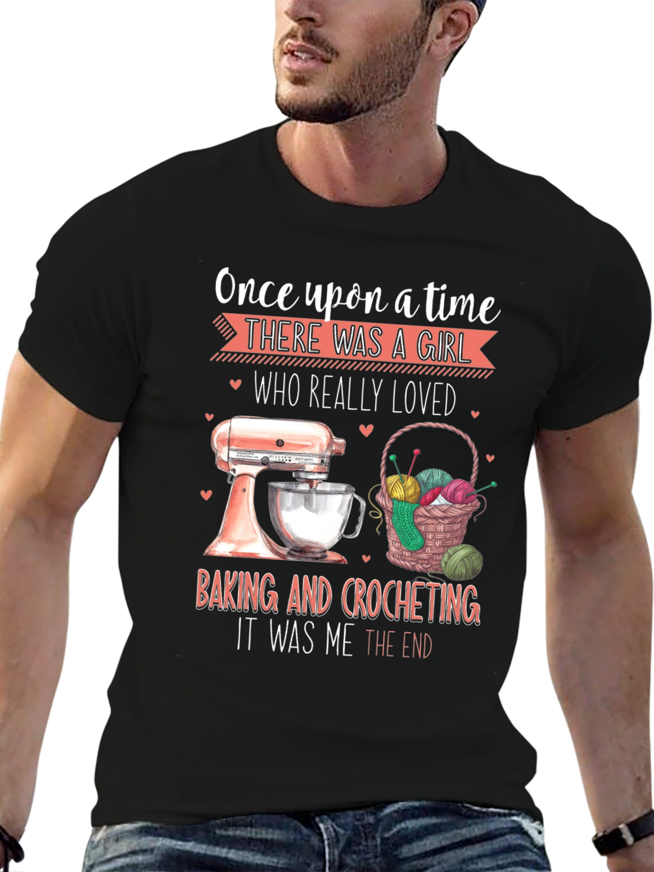 Baking & Crochet T-Shirt - Once Upon a Time