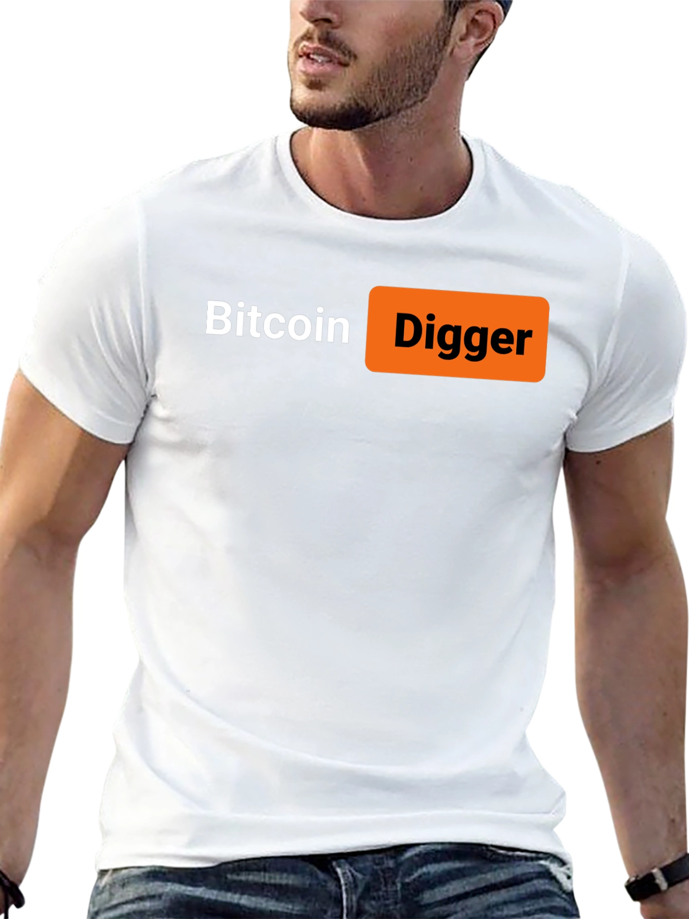 Bitcoin Digger T-Shirt - Crypto Miner Tee