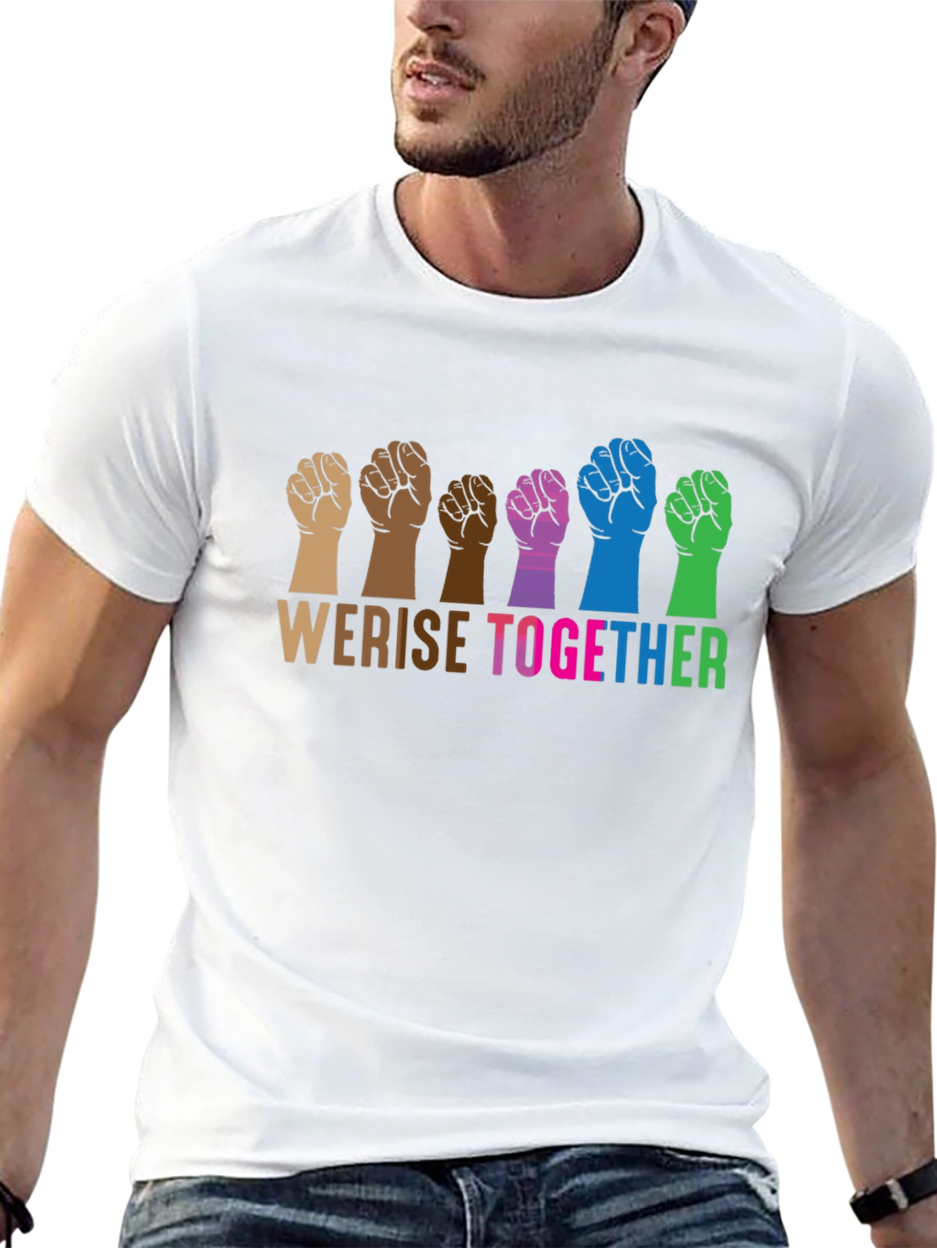 We Rise Together Graphic T-Shirt