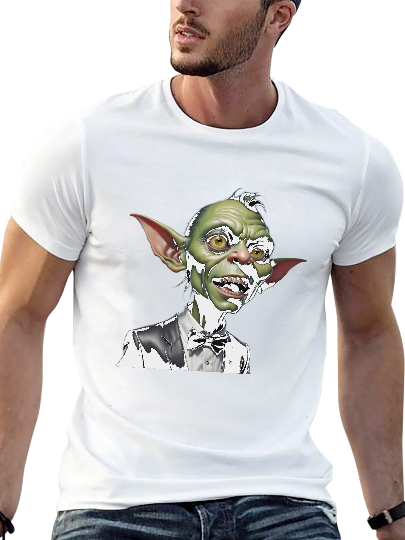 Goblin Tuxedo T-Shirt - Unique Graphic Tee