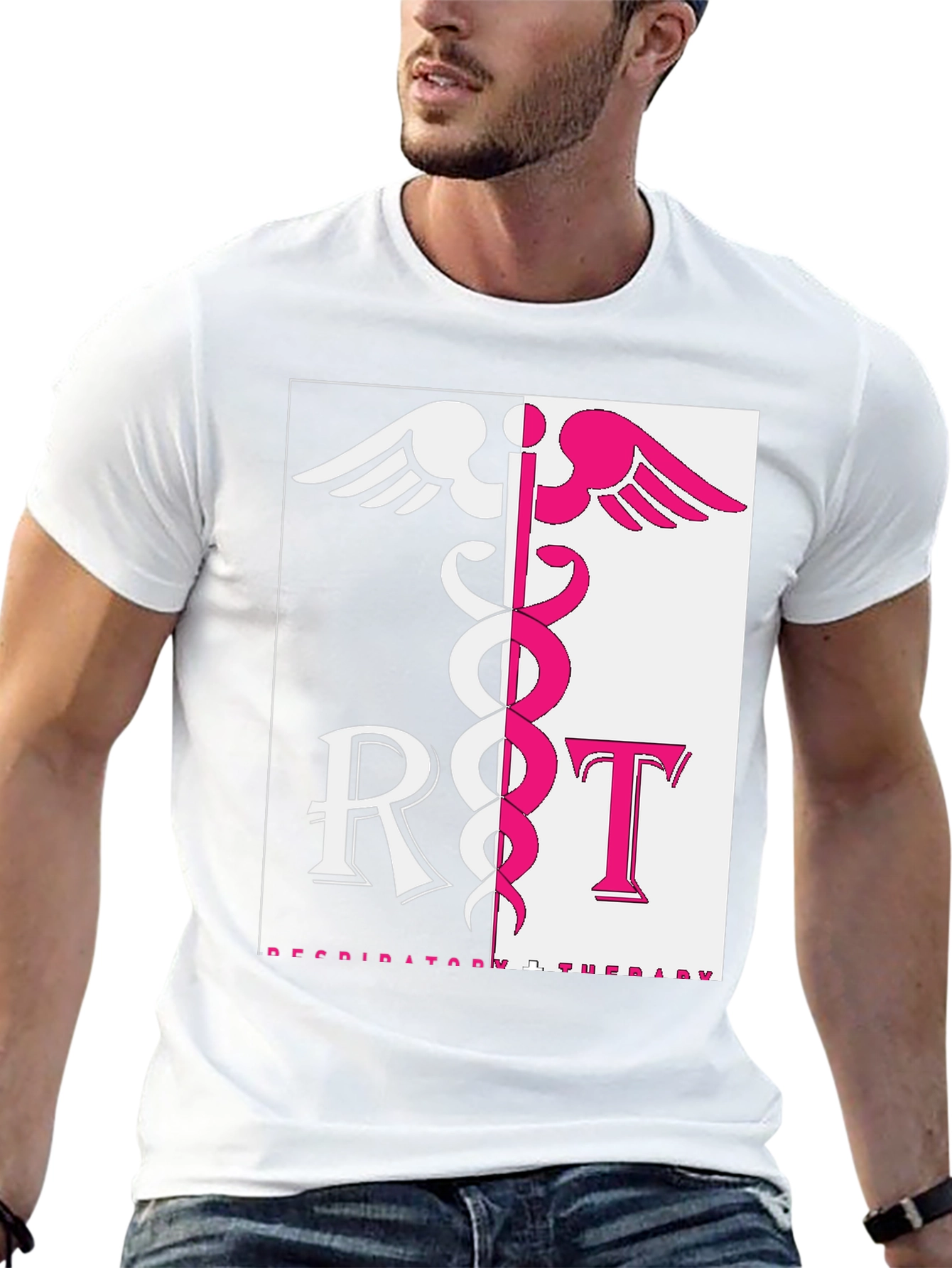 Respiratory Therapy T-Shirt - RT Caduceus