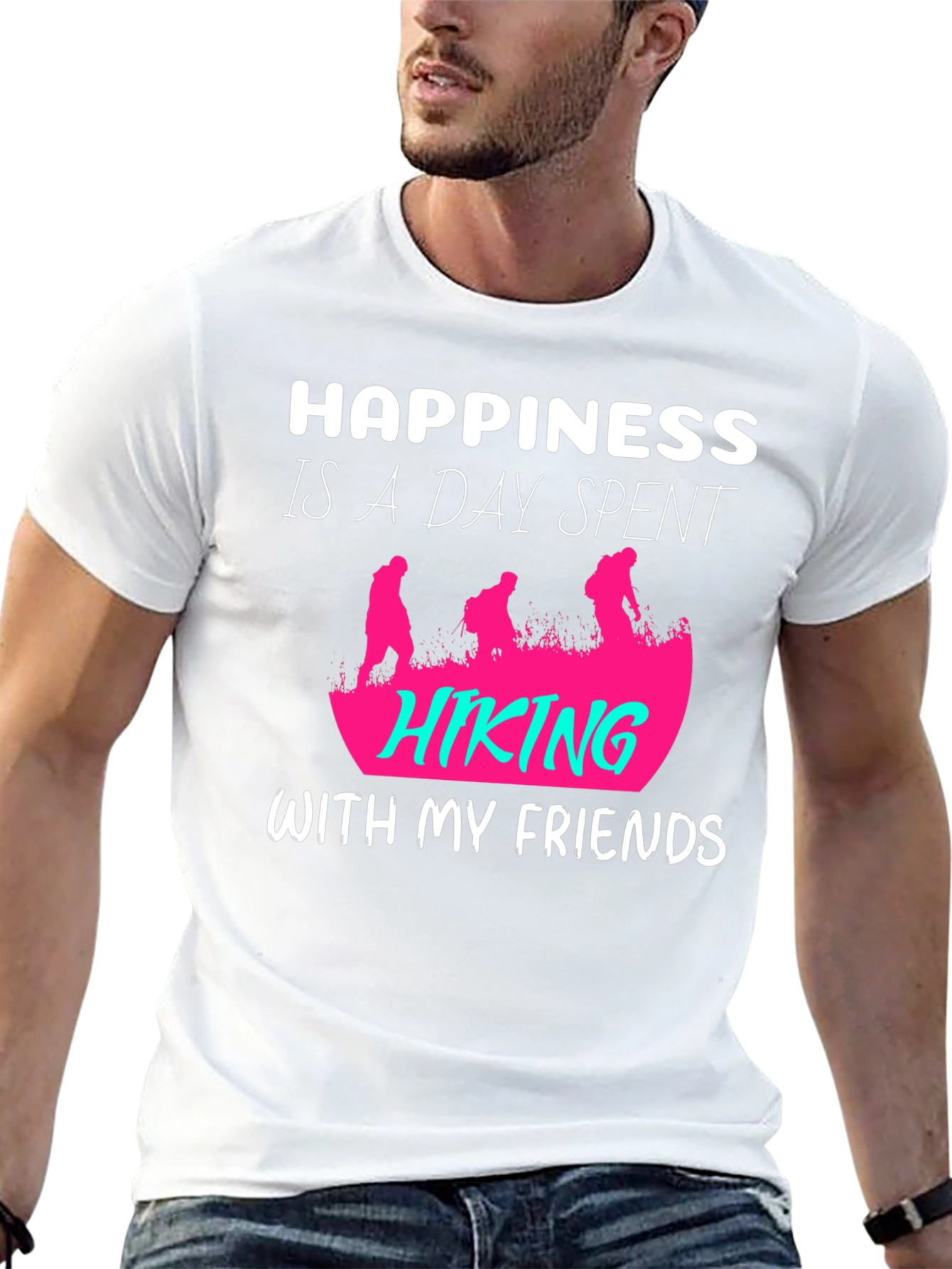 Happiness Hiking Friends T-Shirt