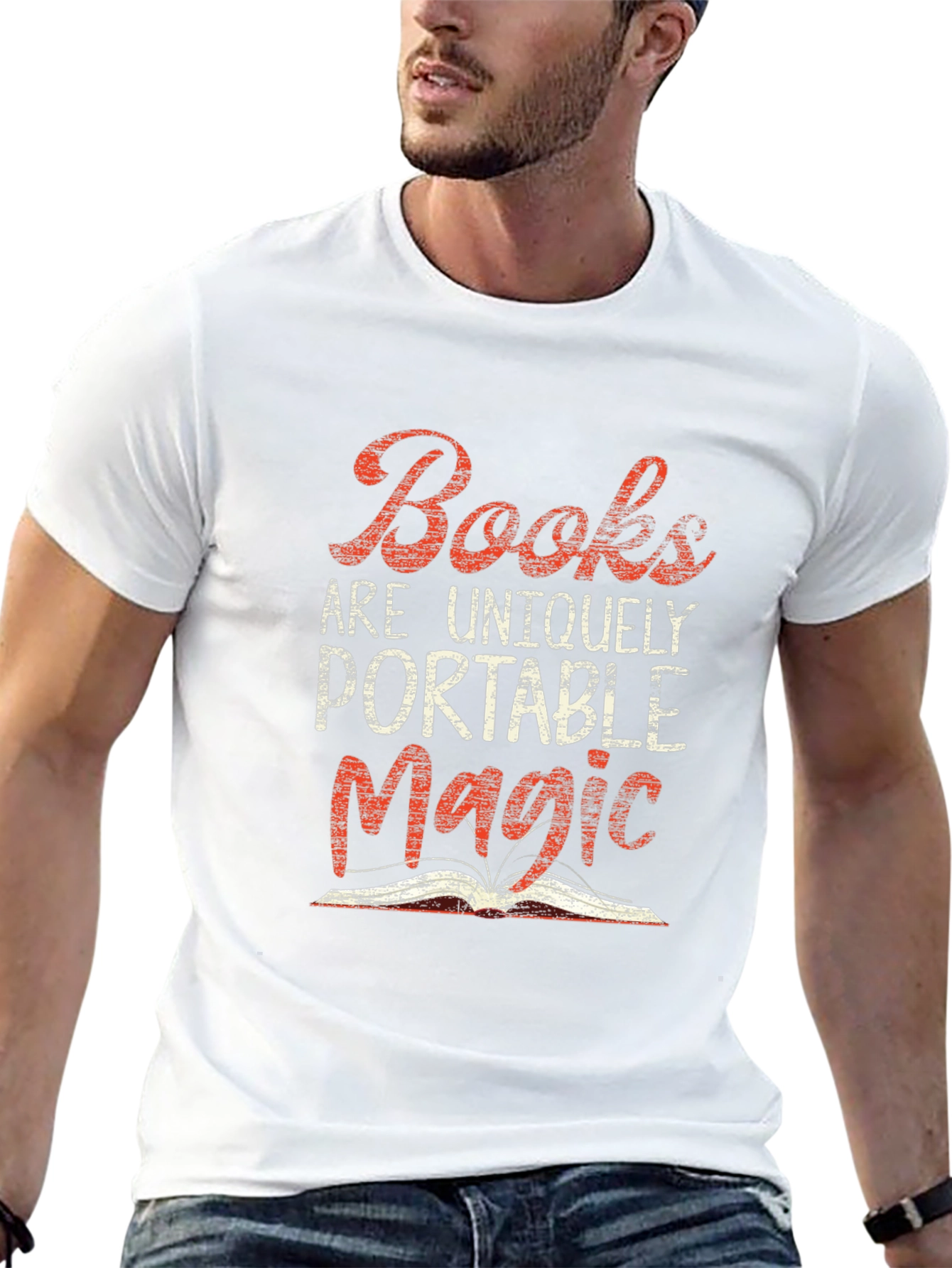 Books Are Magic Graphic Tee