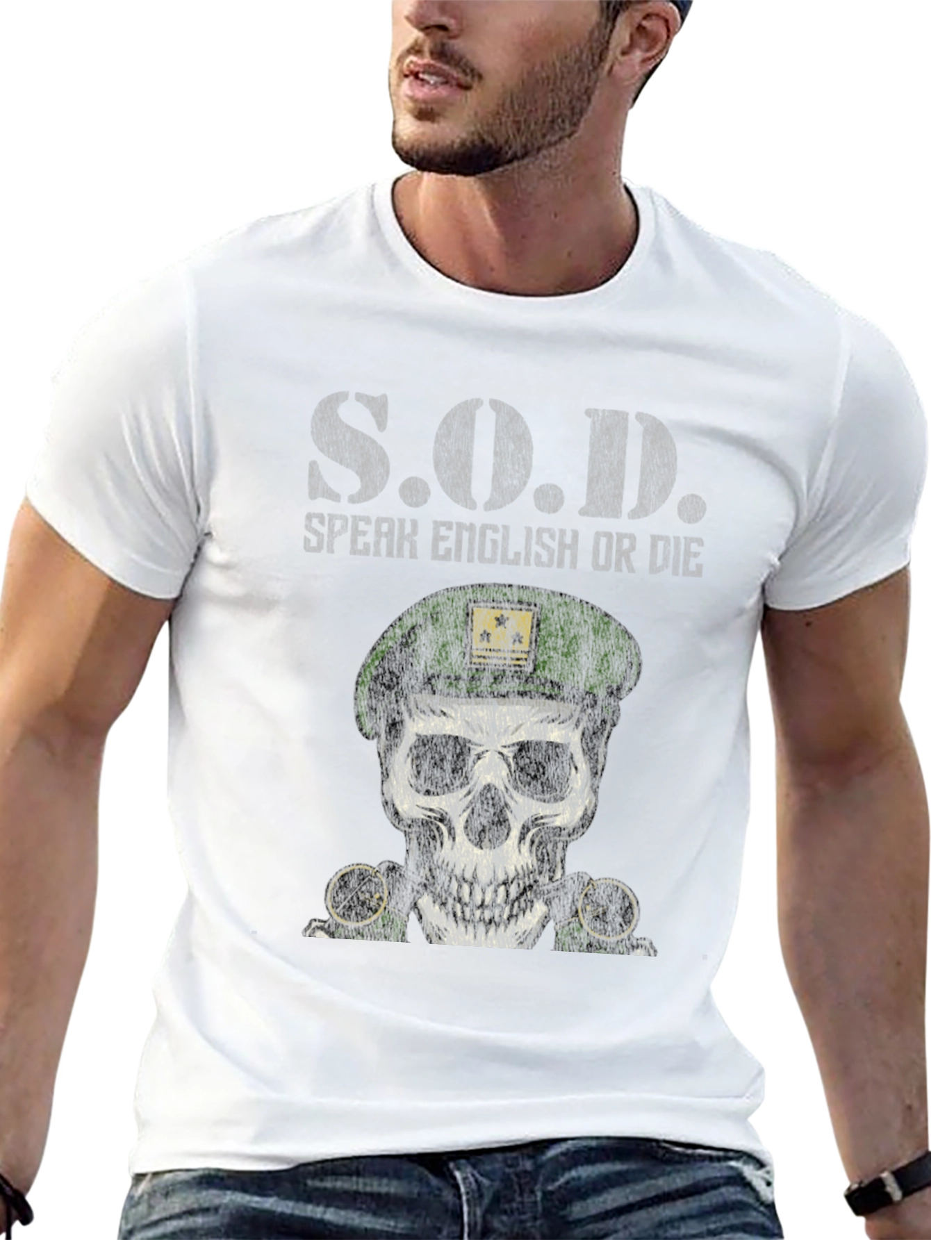 S.O.D Speak English or Die Graphic Tee
