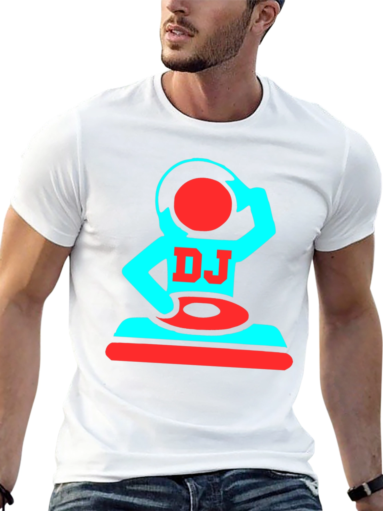 DJ Graphic T-Shirt - Funky Music Lover Tee