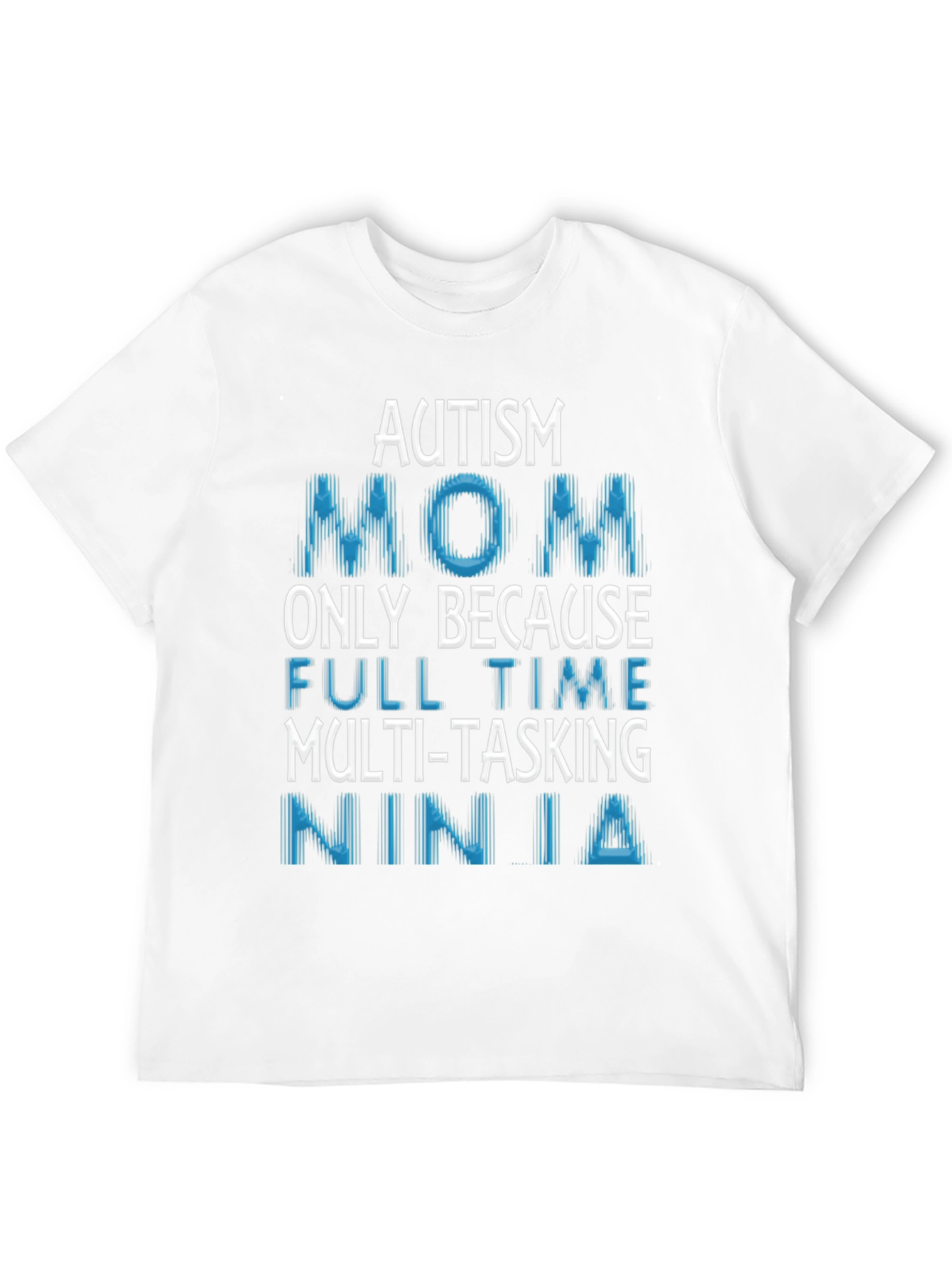 Autism Mom Ninja Graphic T-Shirt