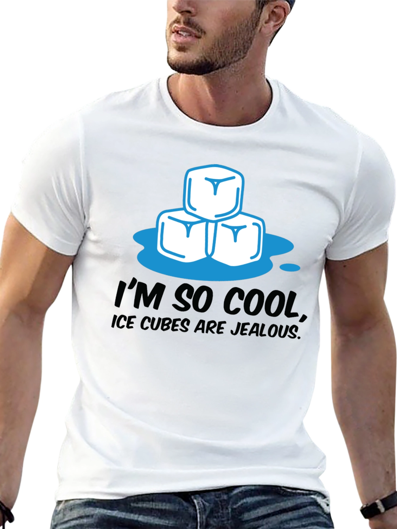 Im So Cool Ice Cubes Graphic Tee