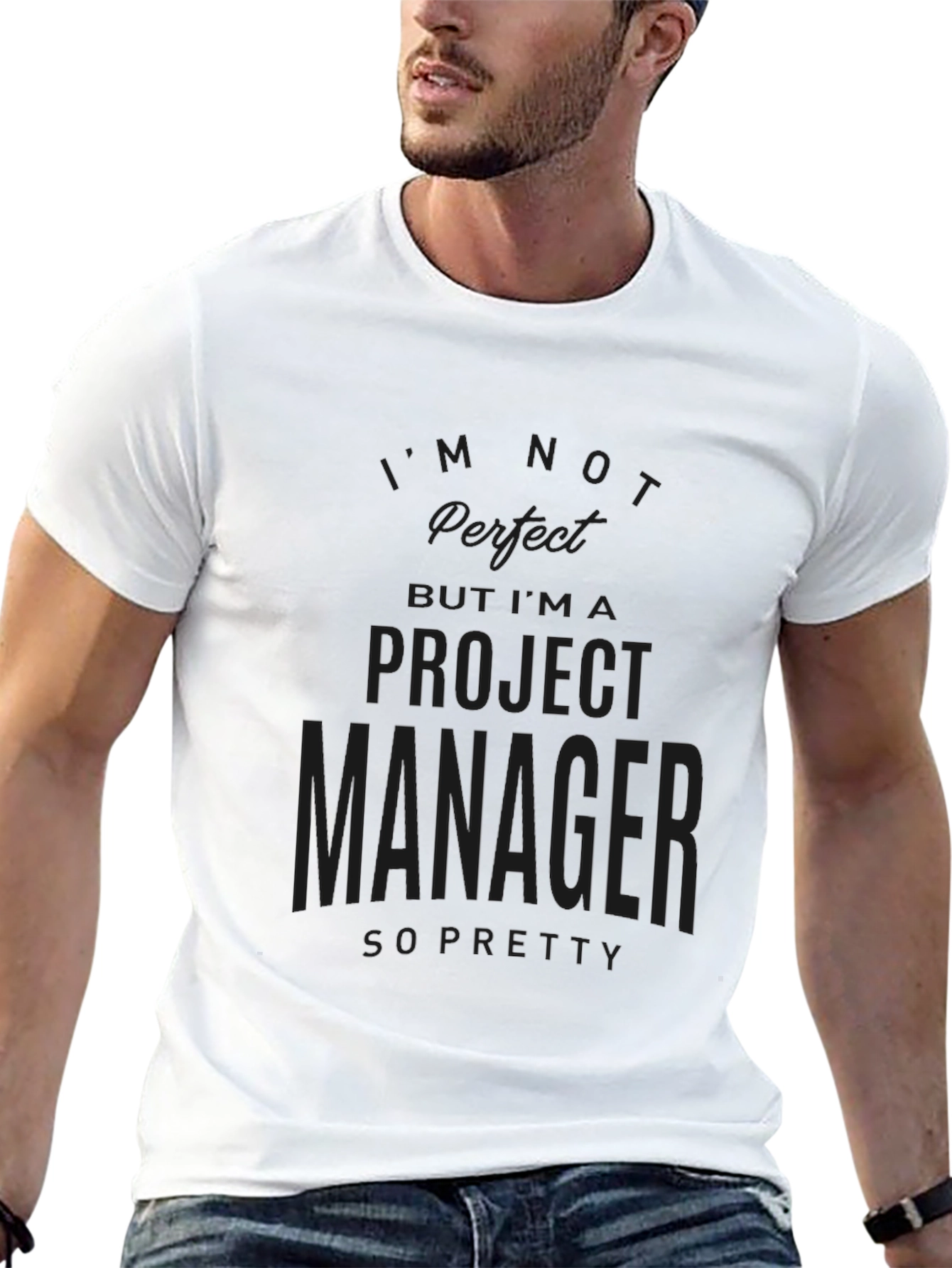 Project Manager Funny T-Shirt - Black