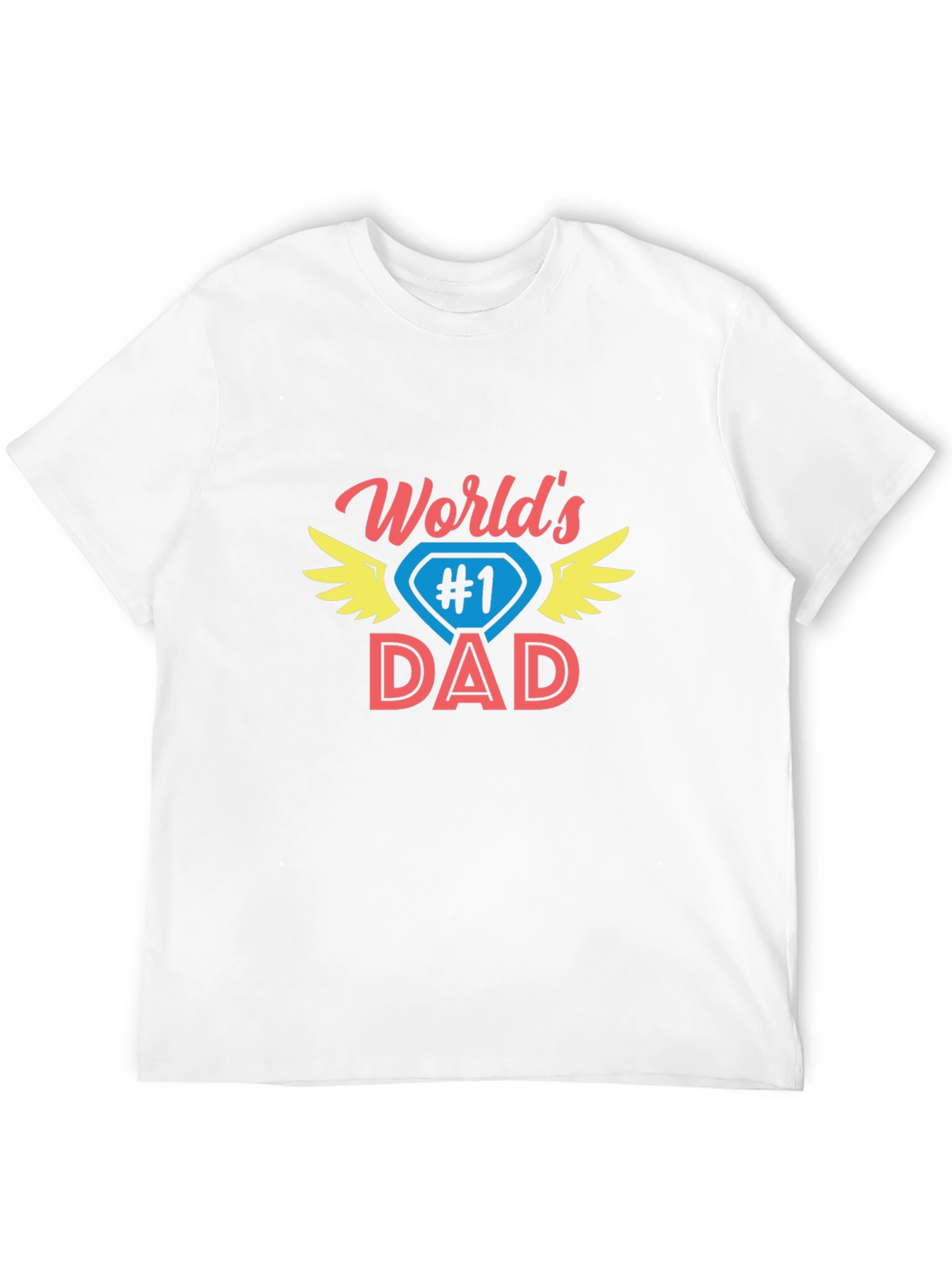 Worlds #1 Dad T-Shirt - Fathers Day Gift