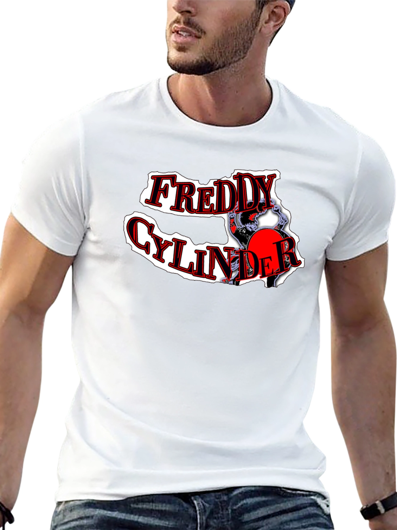 Freddy Cylinder Graphic Tee