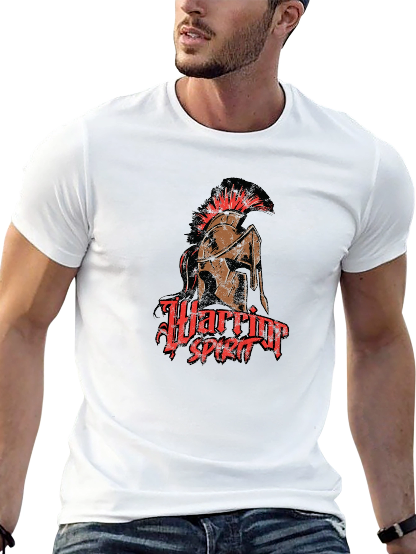 Warrior Spirit Graphic T-Shirt