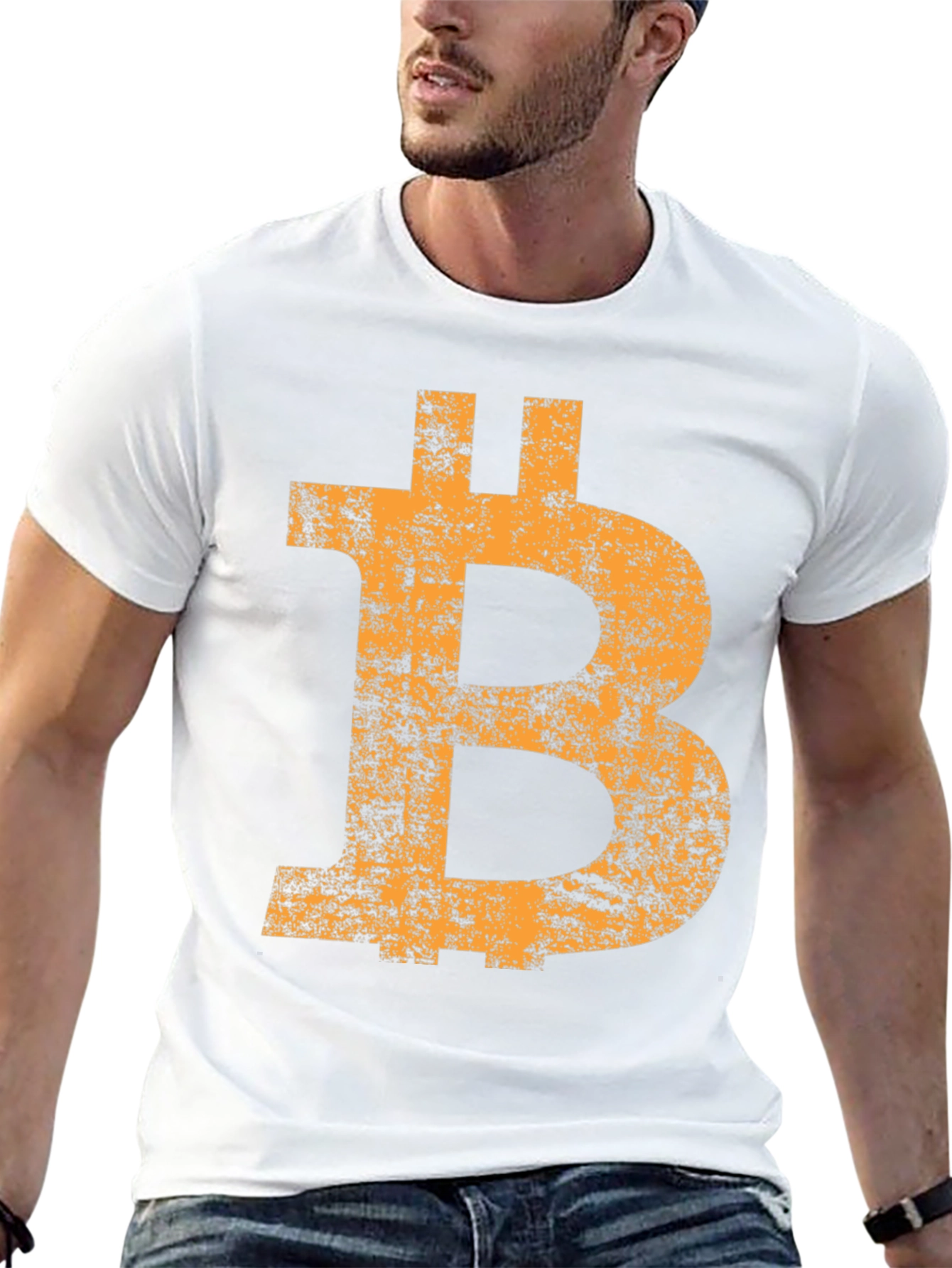 Bitcoin Logo Black T-Shirt