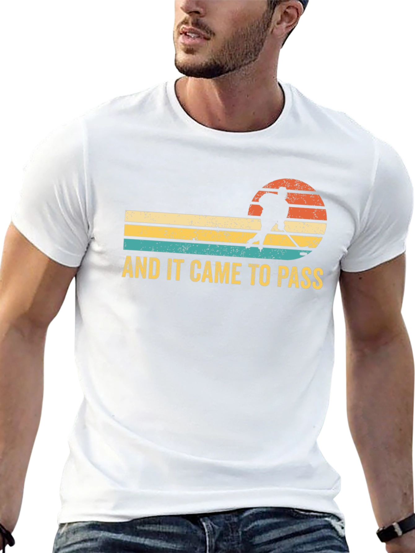 Hockey Player Silhouette T-Shirt