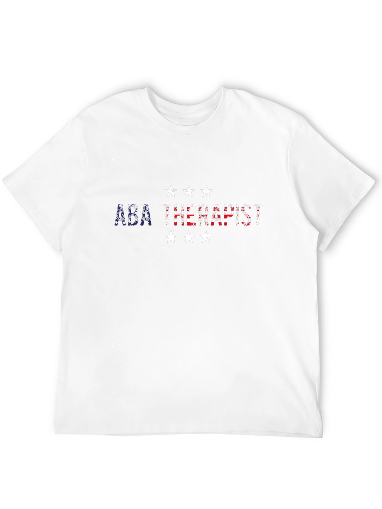ABA Therapist USA Flag T-Shirt