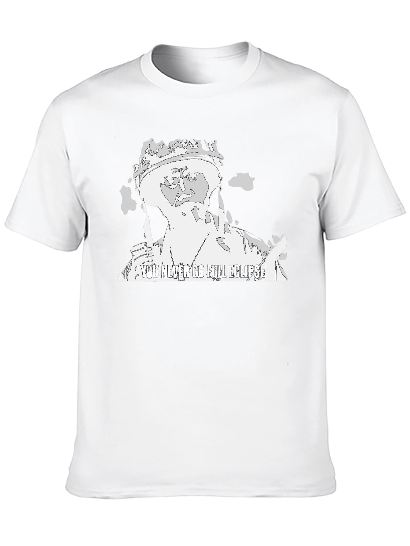 You Never Go Full Eclipse Graphic Tee