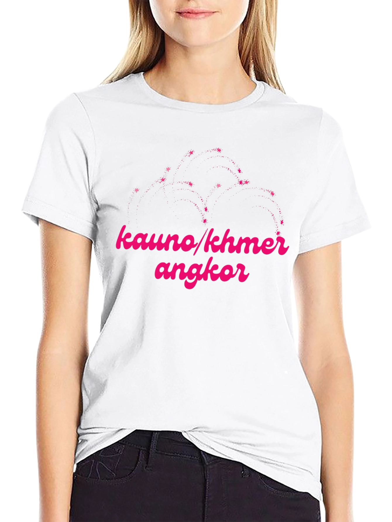 Kauno Khmer Angkor Star Constellation Graphic Tee