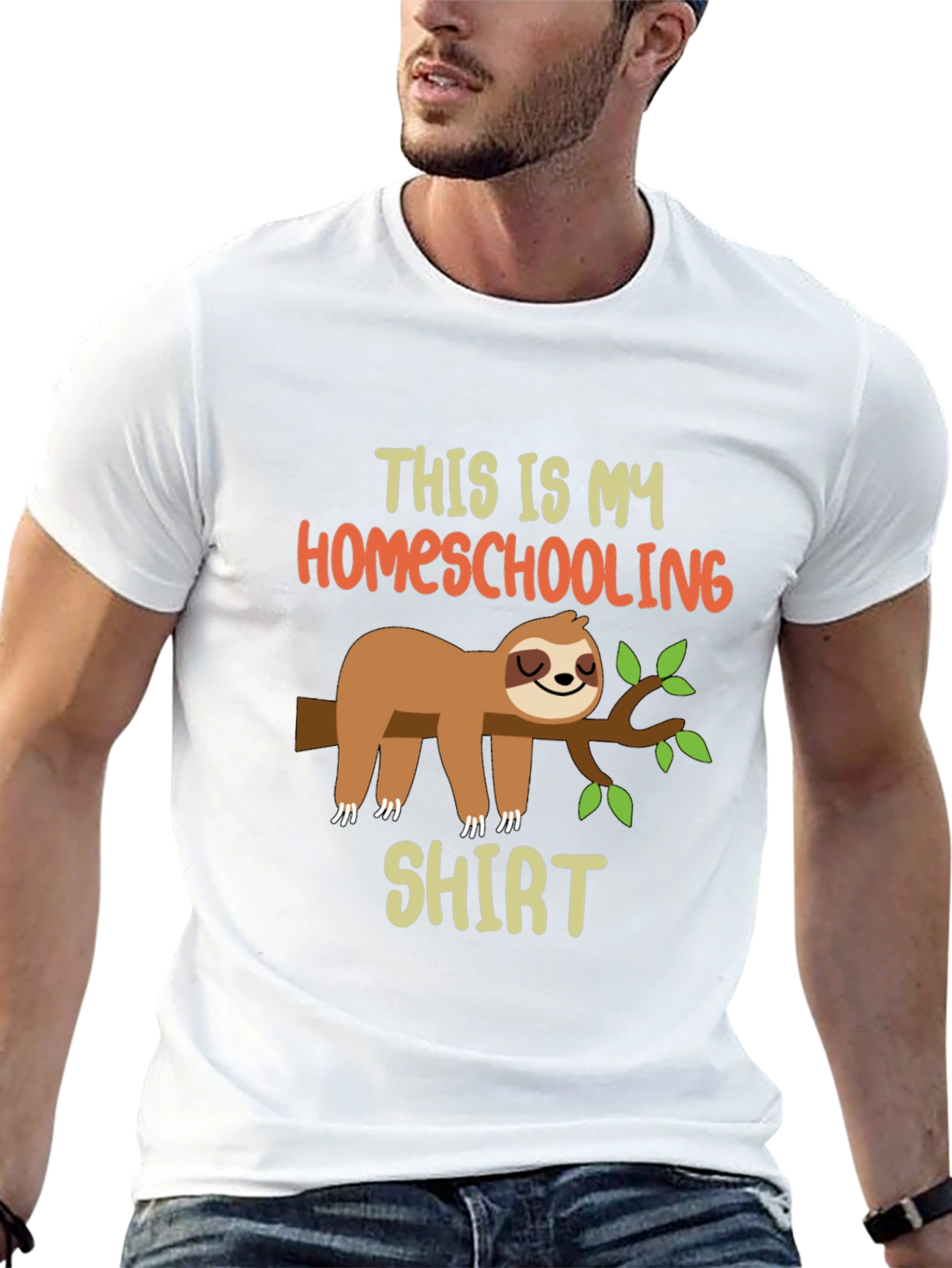 Homeschooling Sloth T-Shirt