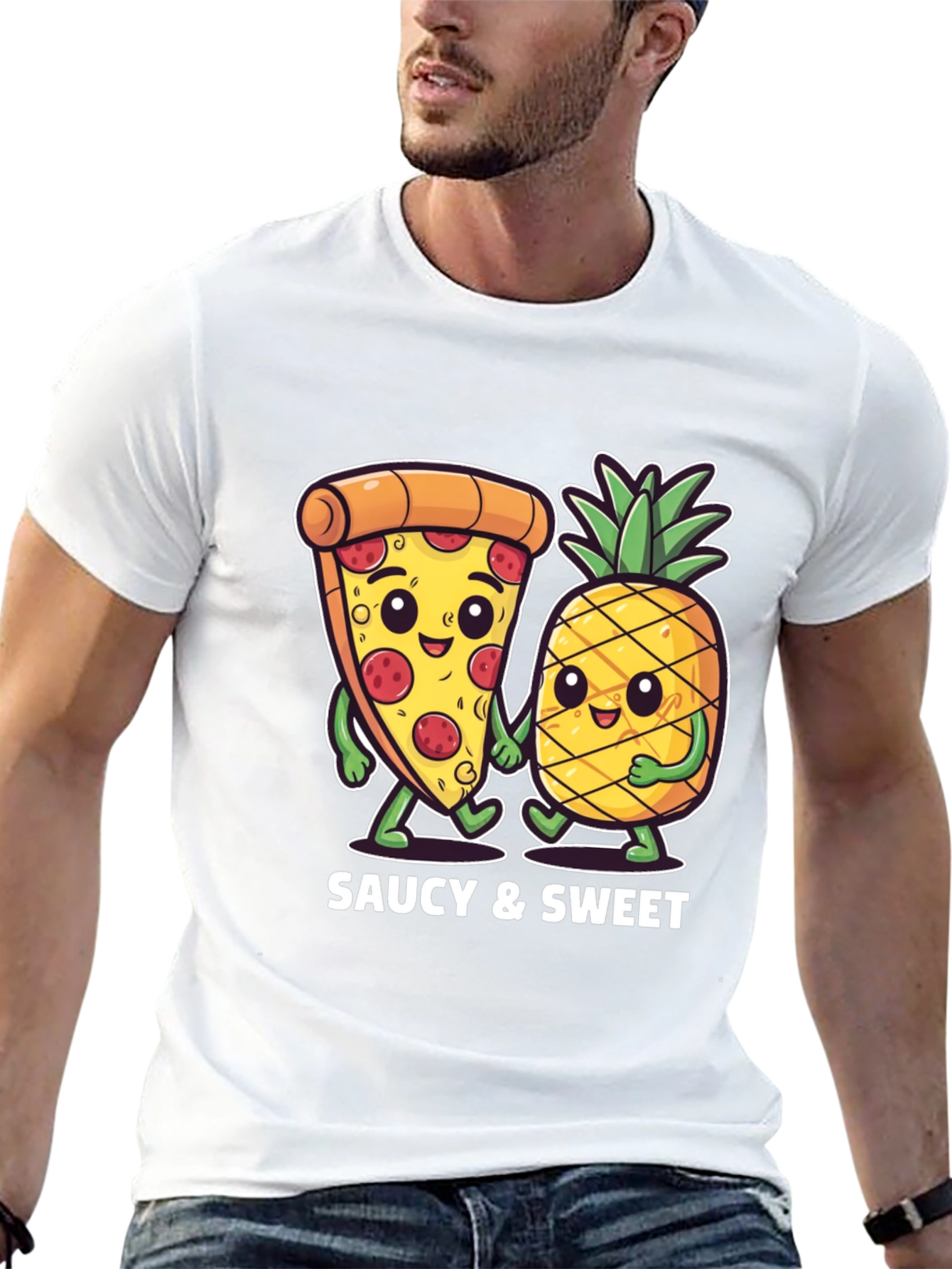 Saucy & Sweet Graphic T-Shirt