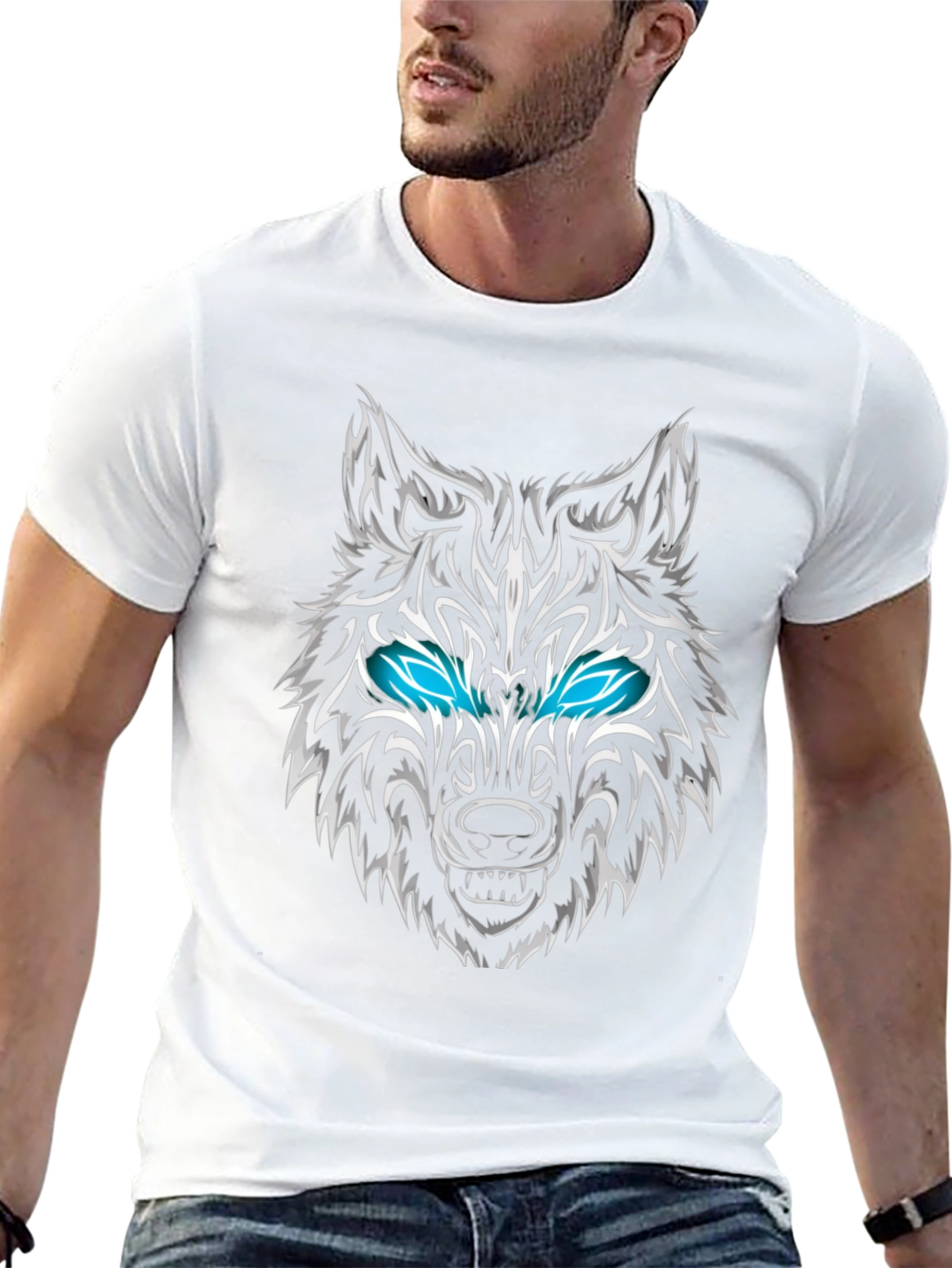 Wolf Graphic Tee - Black T-Shirt