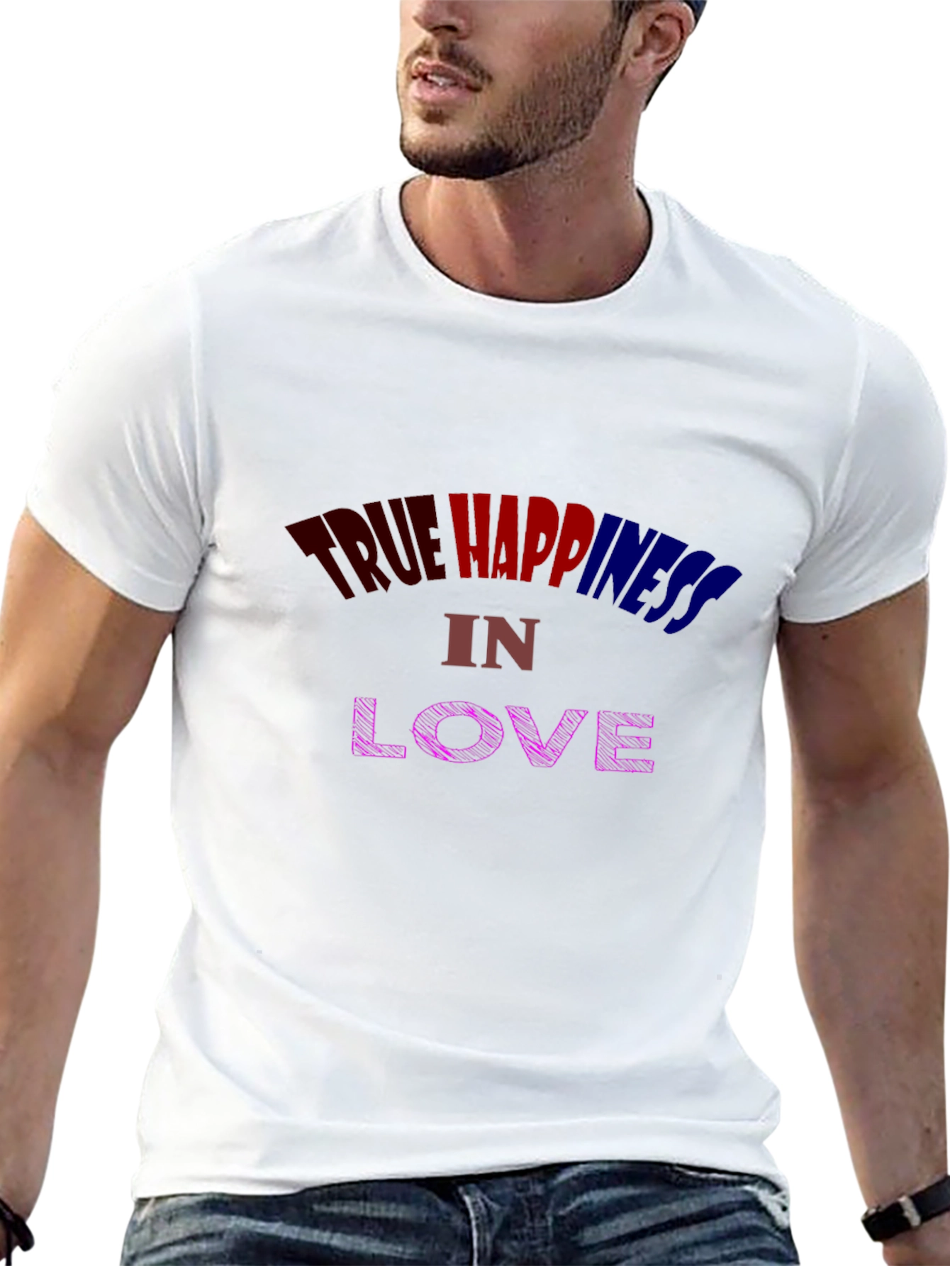 True Happiness in Love Graphic Tee