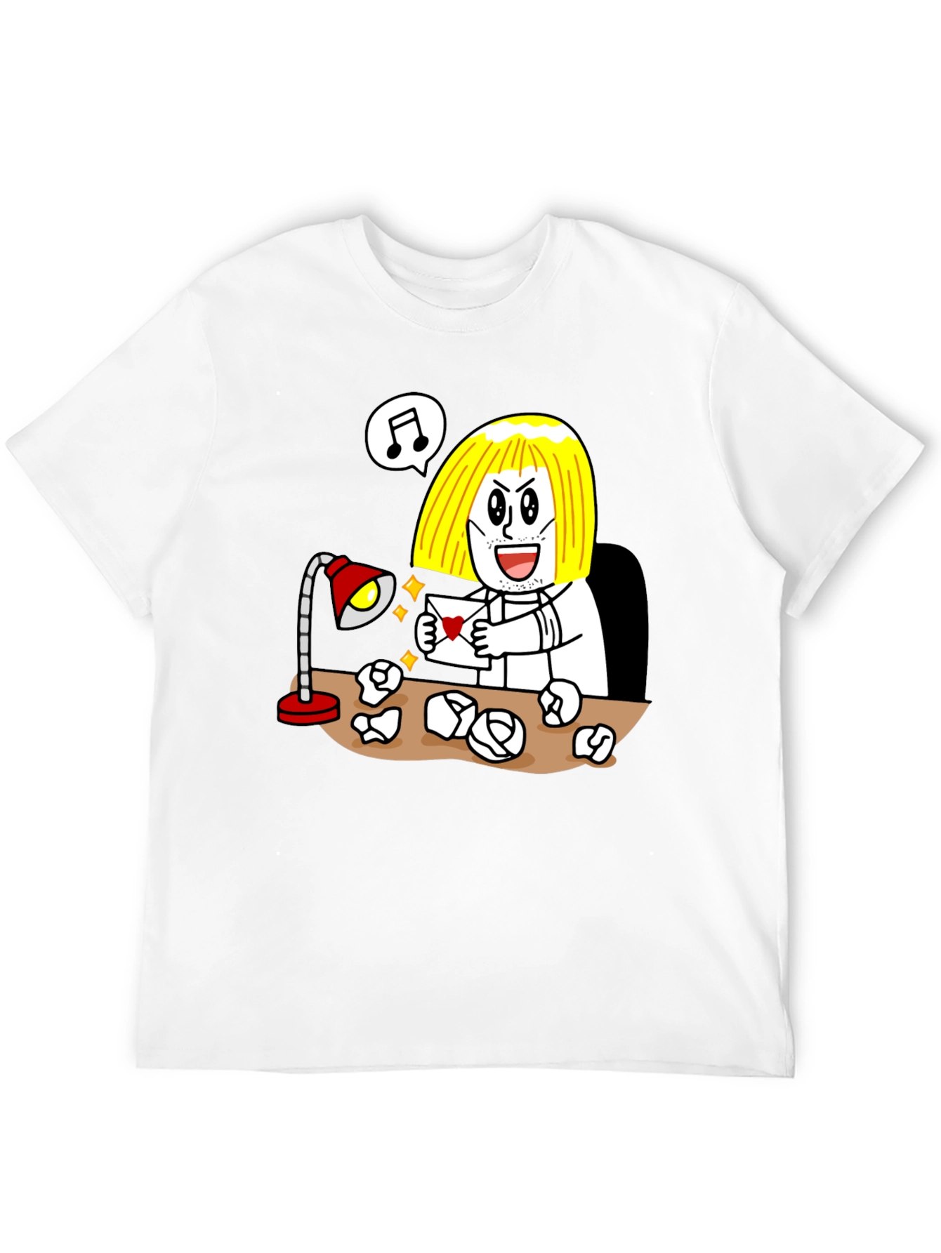 Creative Writer T-Shirt - Black Graphic Tee