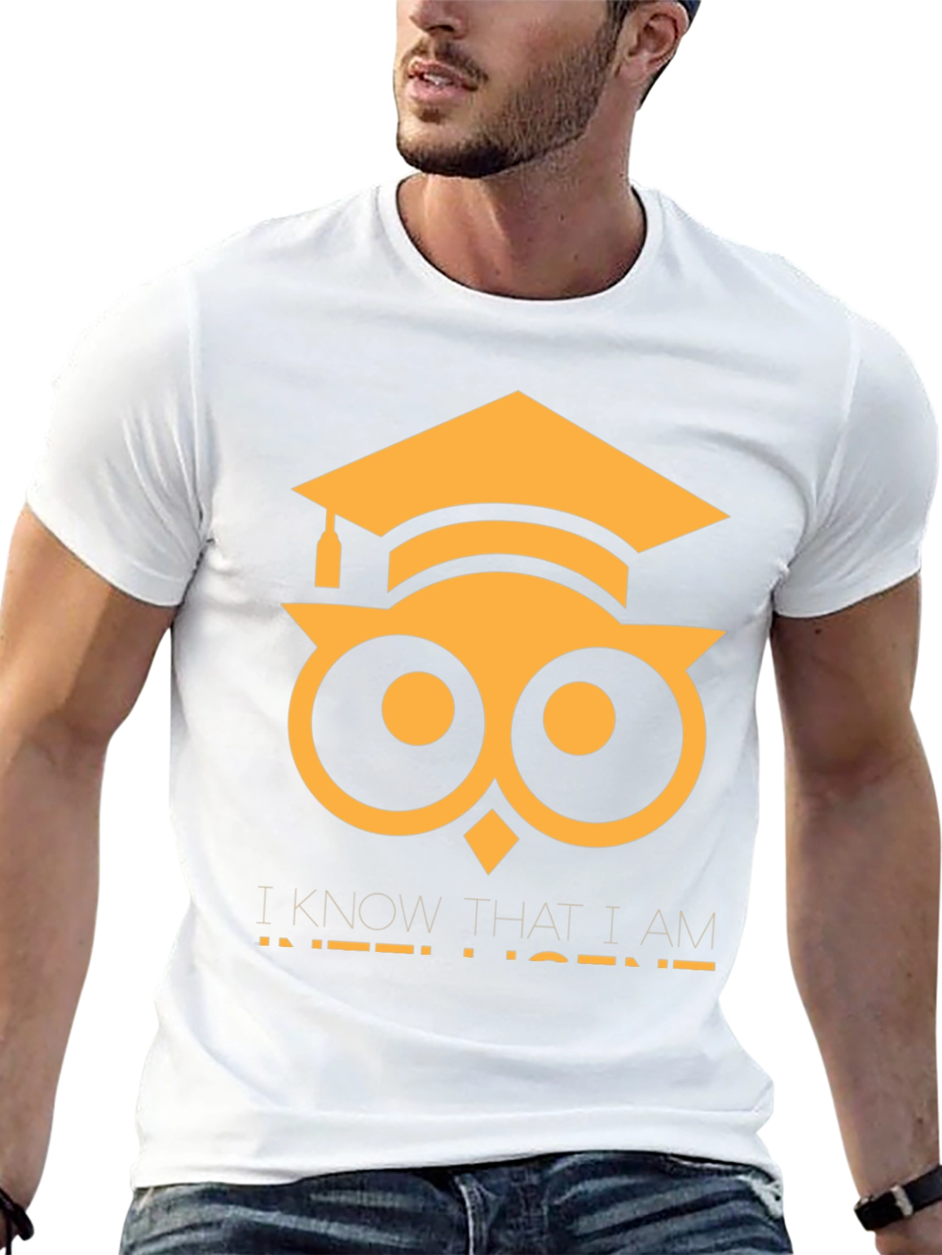 Intelligent Owl T-Shirt - Graduation Gift