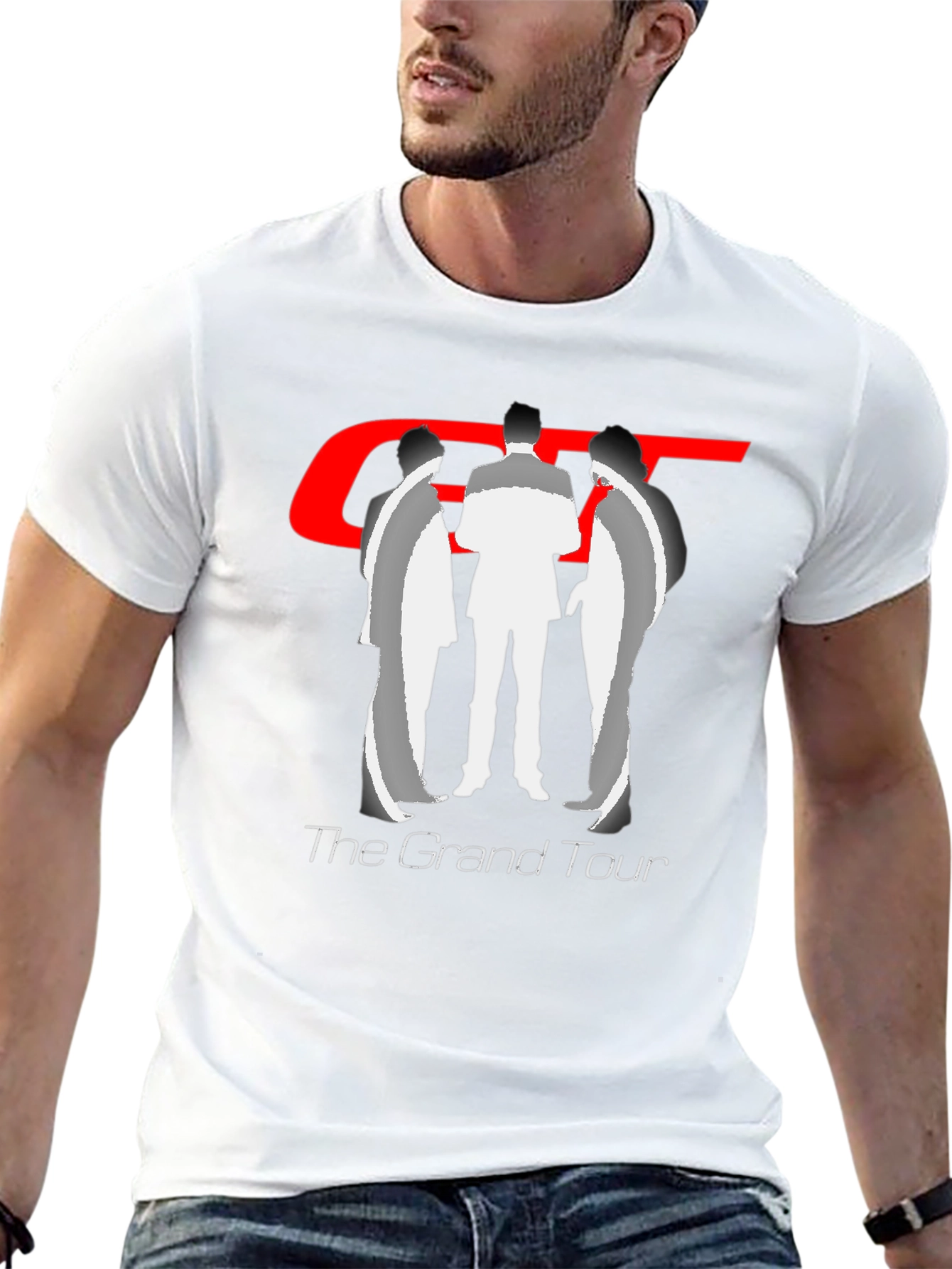 The Grand Tour Black Graphic T-Shirt