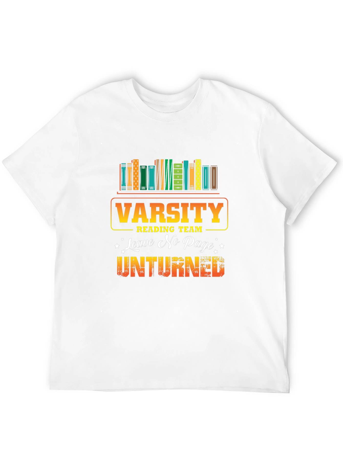 Varsity Reading Team T-Shirt - Book Lover Tee