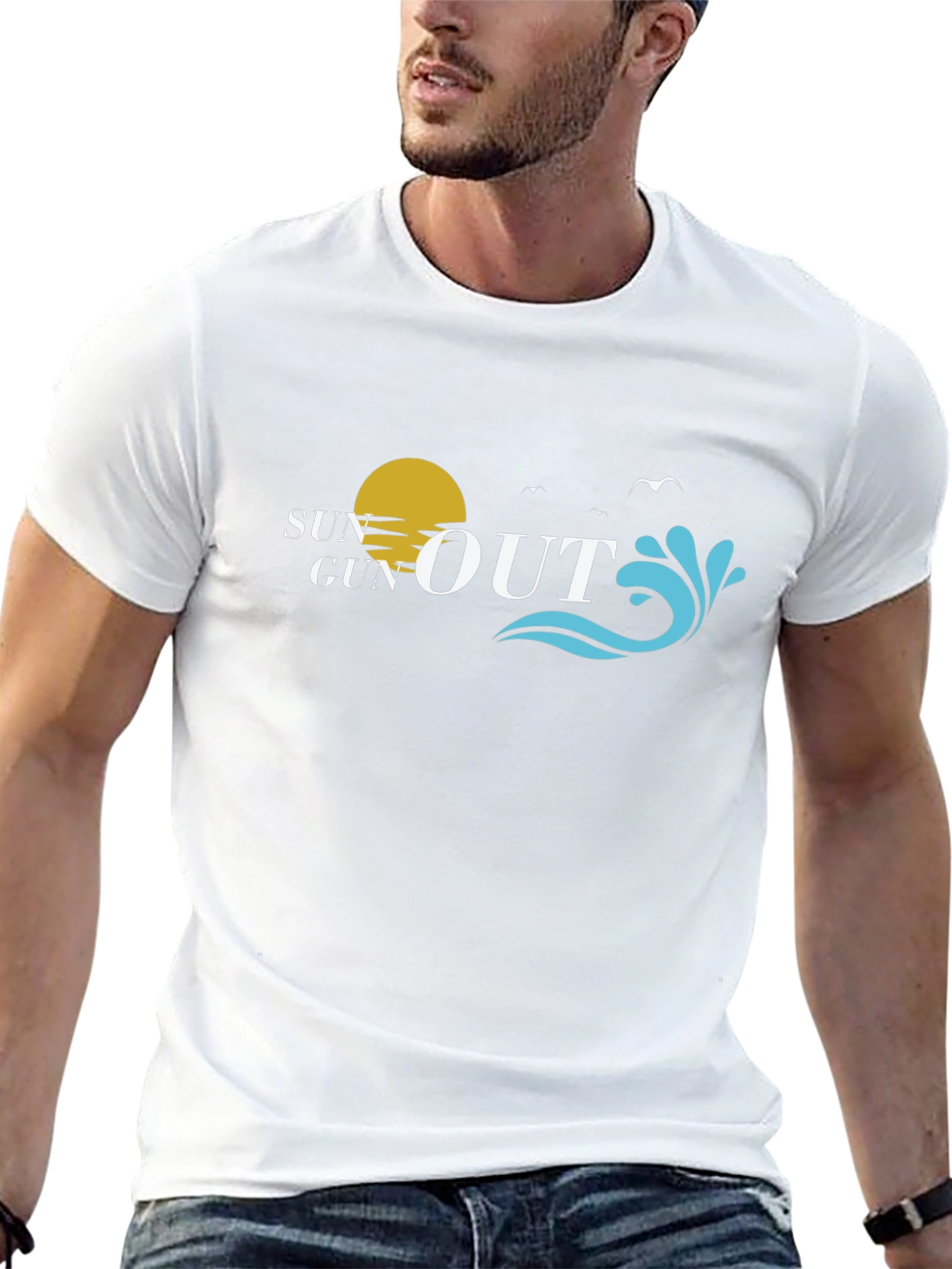 Suns Out Guns Out Graphic T-Shirt