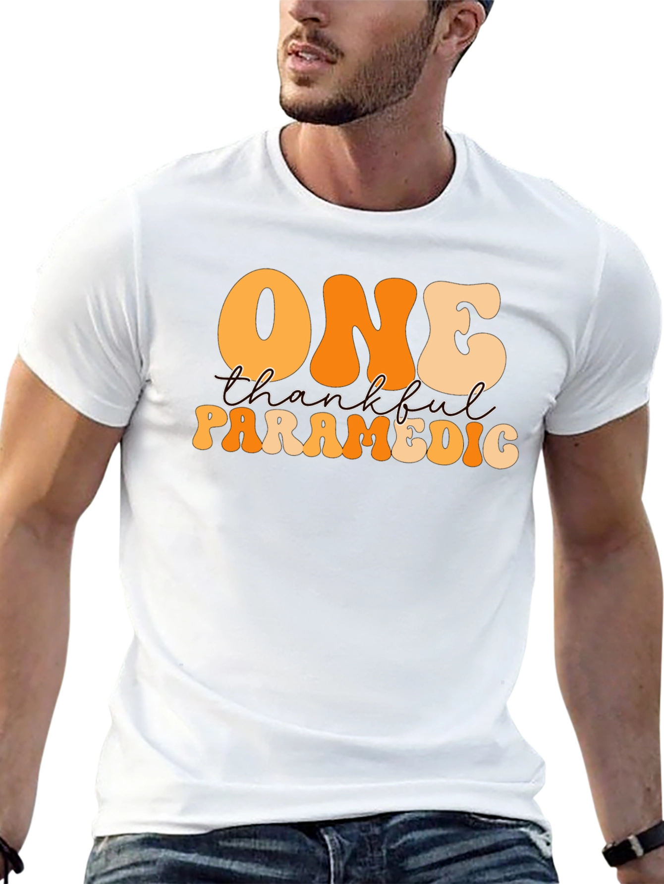 One Thankful Paramedic Graphic Tee