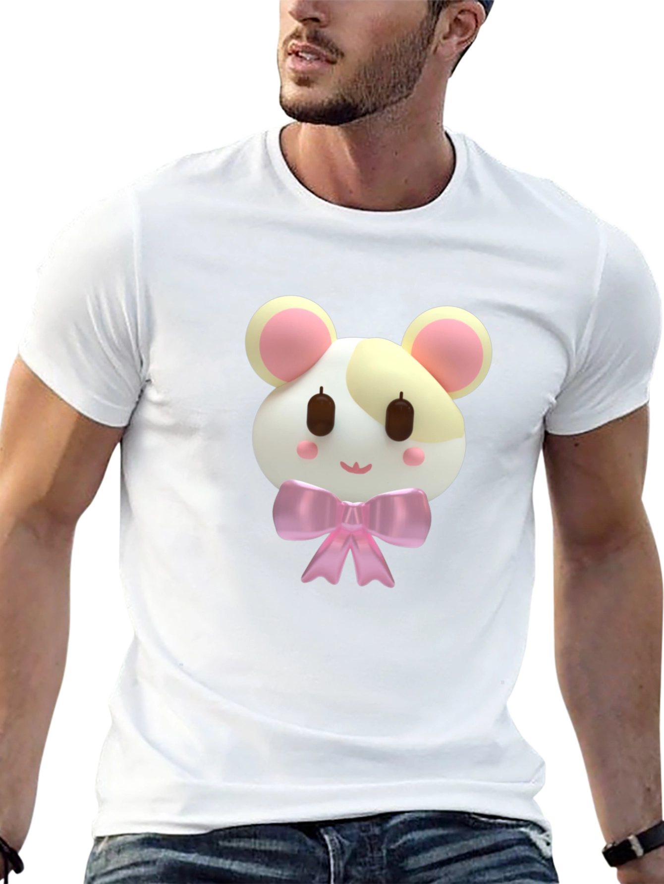 Hamster Bow T-Shirt