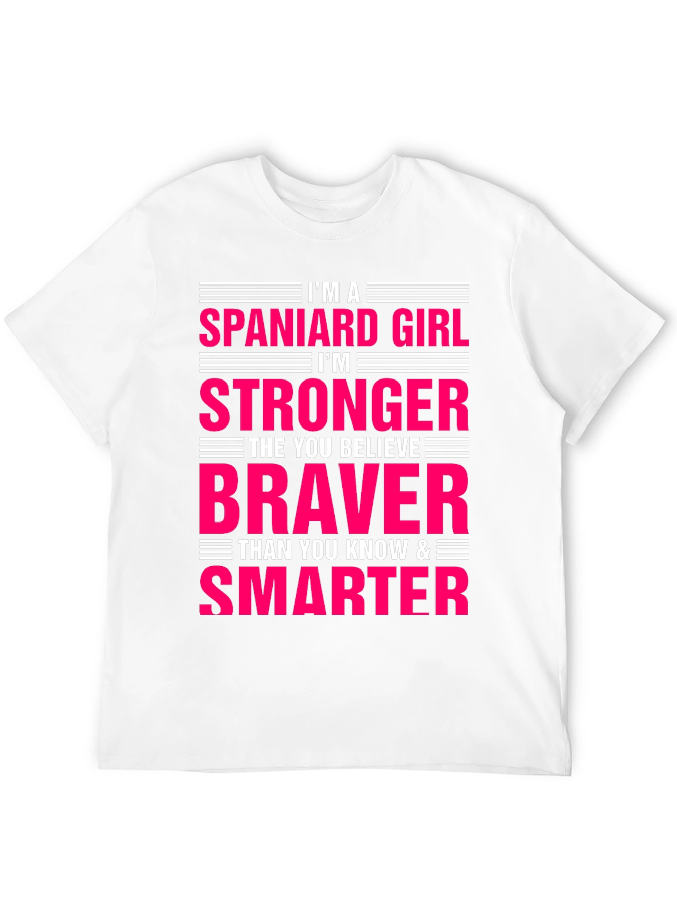 Strong Spaniard Girl Graphic T-Shirt