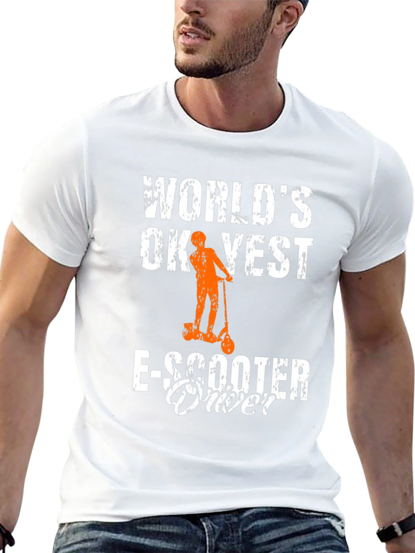 Worlds OK-est E-Scooter Driver T-Shirt