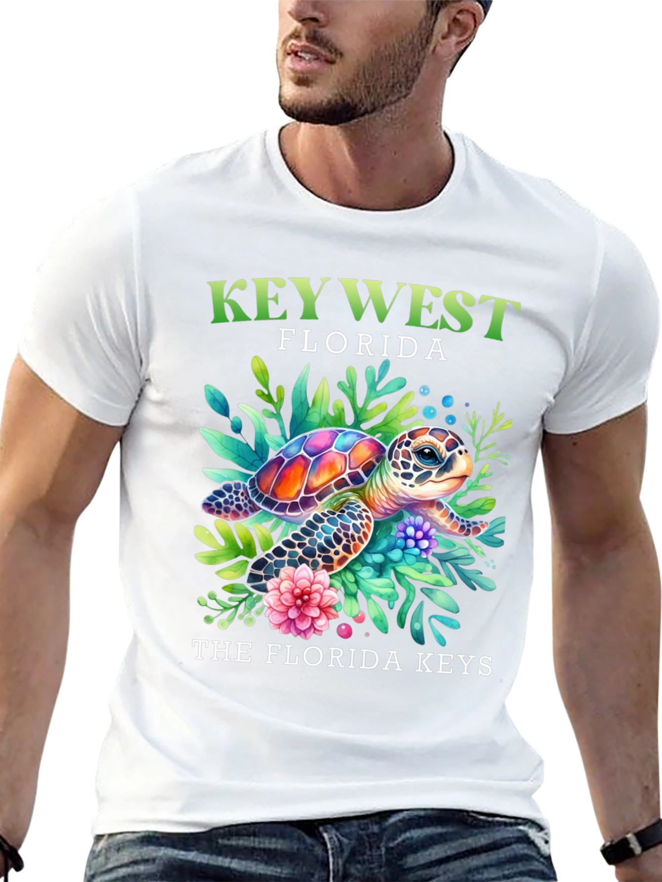 Key West Florida Turtle T-Shirt