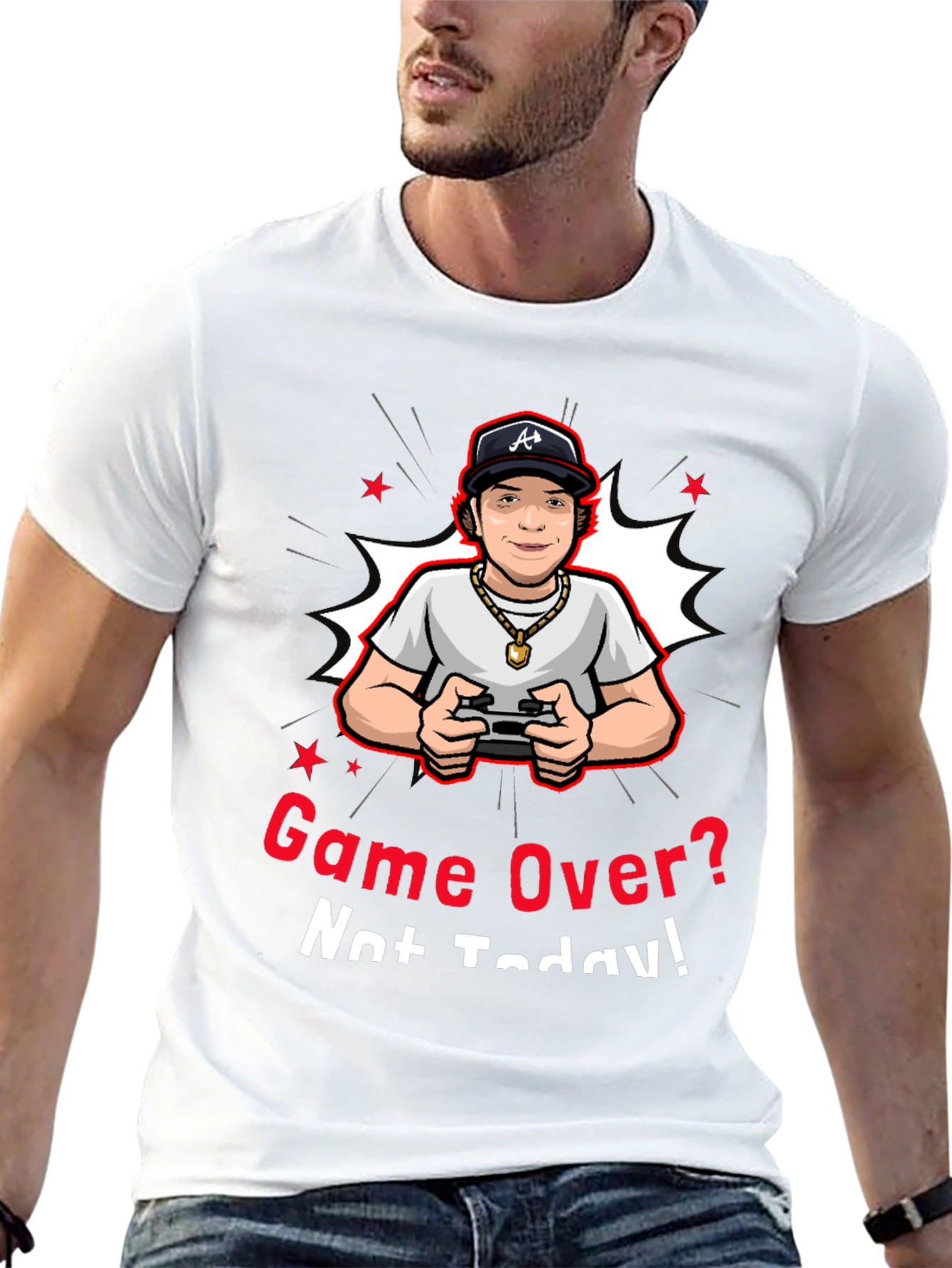 Game Over? Not Today! Graphic Tee
