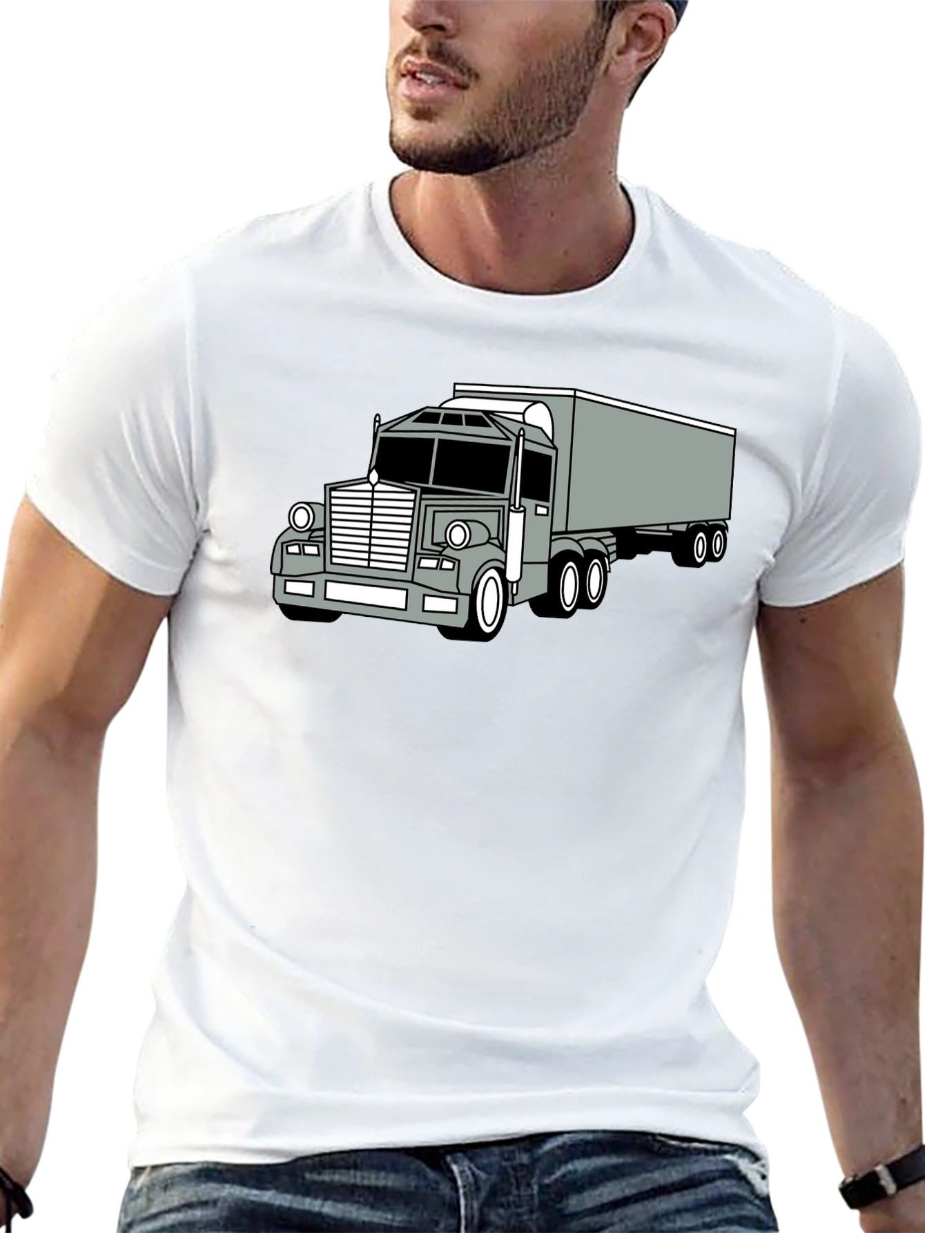 Truck Graphic Tee - Classic Style