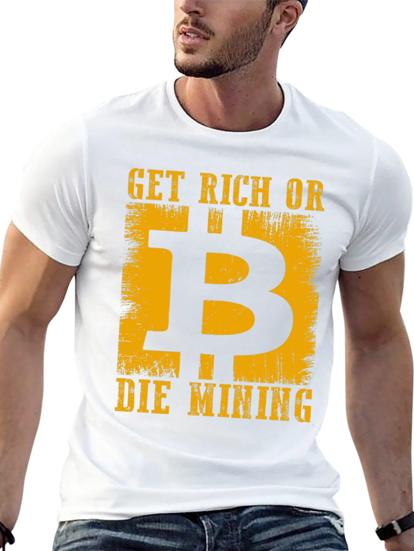 Get Rich or Die Mining T-Shirt