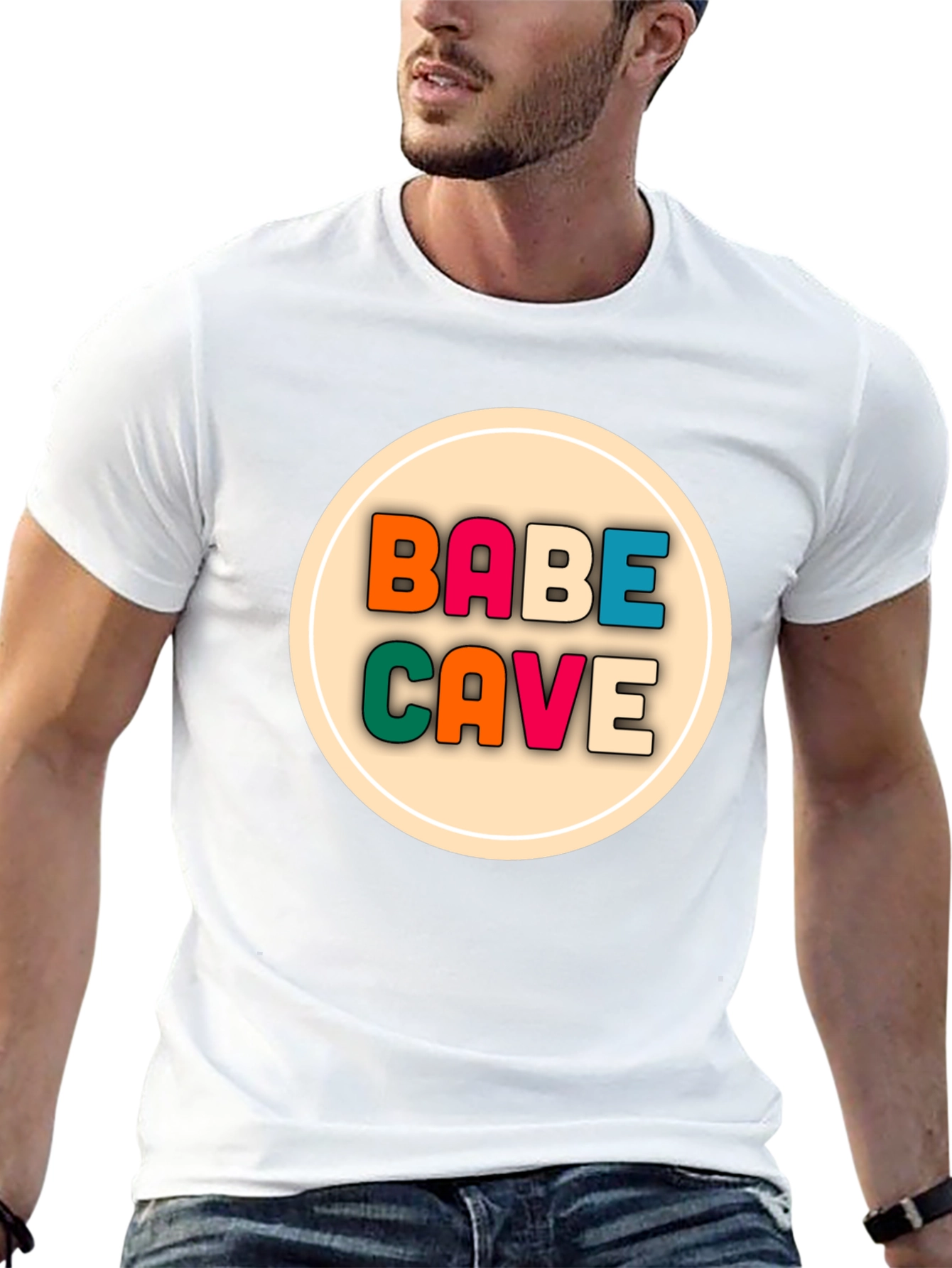 BABE CAVE Graphic Tee - Stylish Comfort Fit