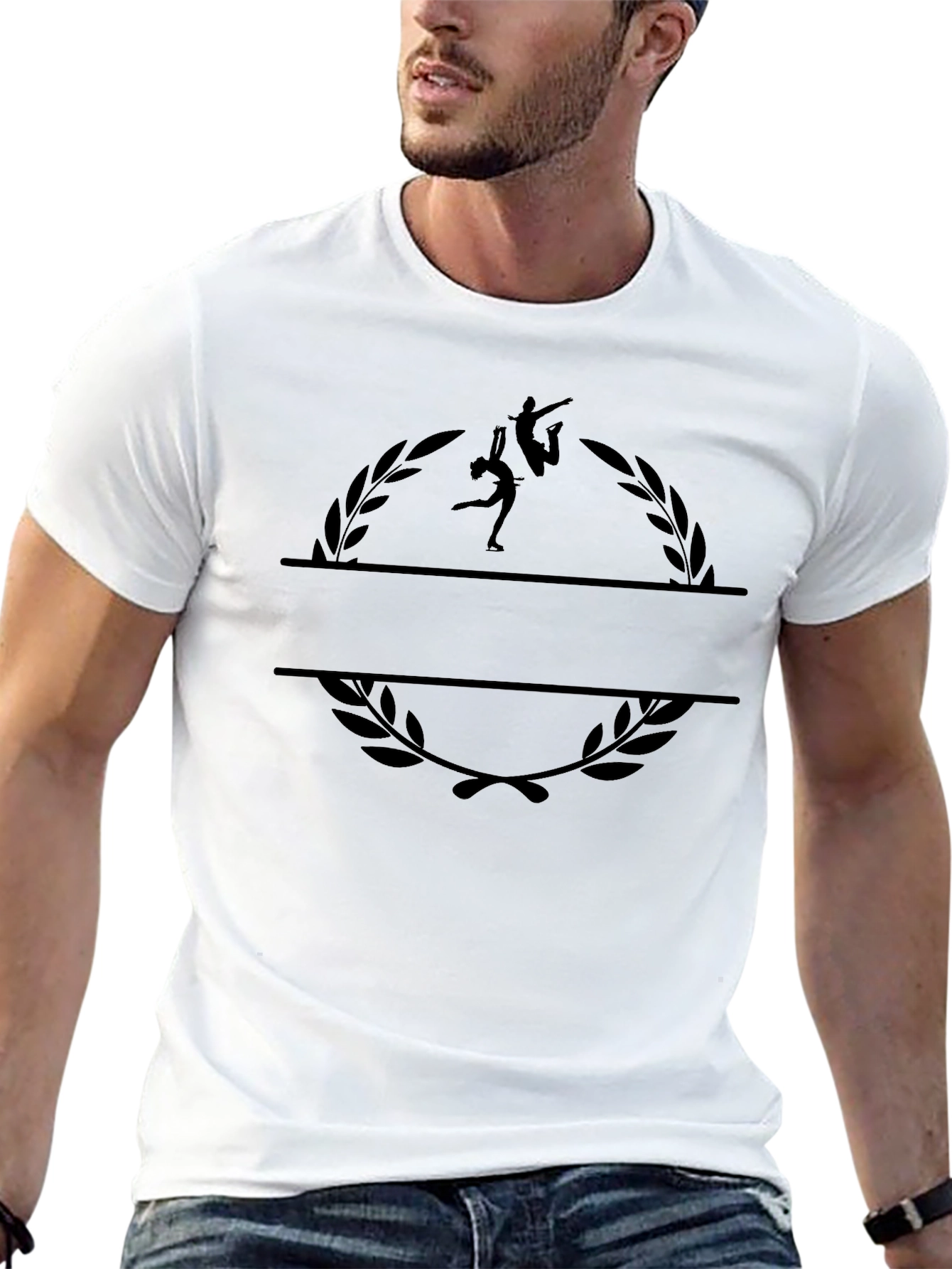 Figure Skating Split Name T-Shirt