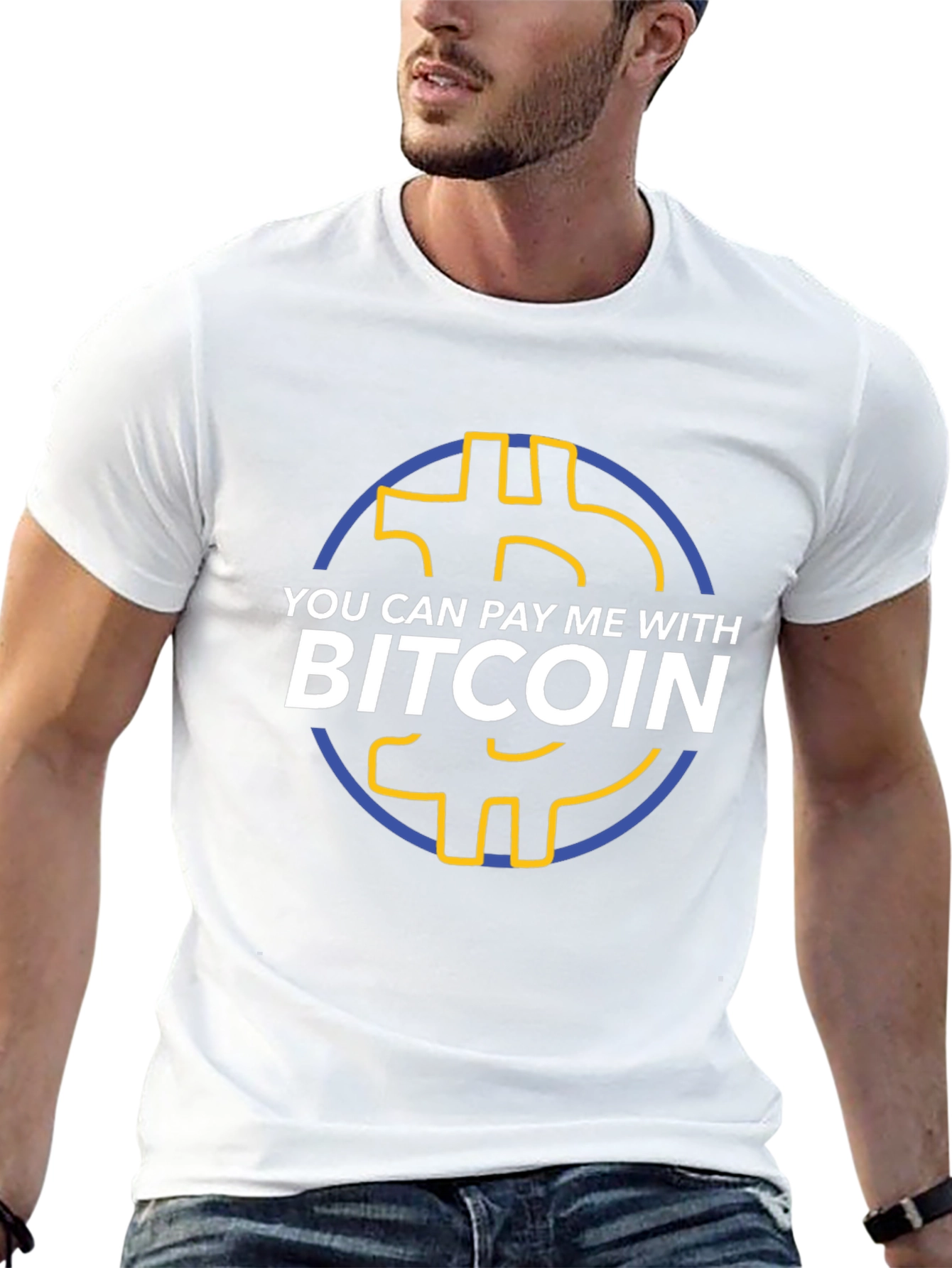 Bitcoin T-Shirt - You Can Pay Me With Bitcoin