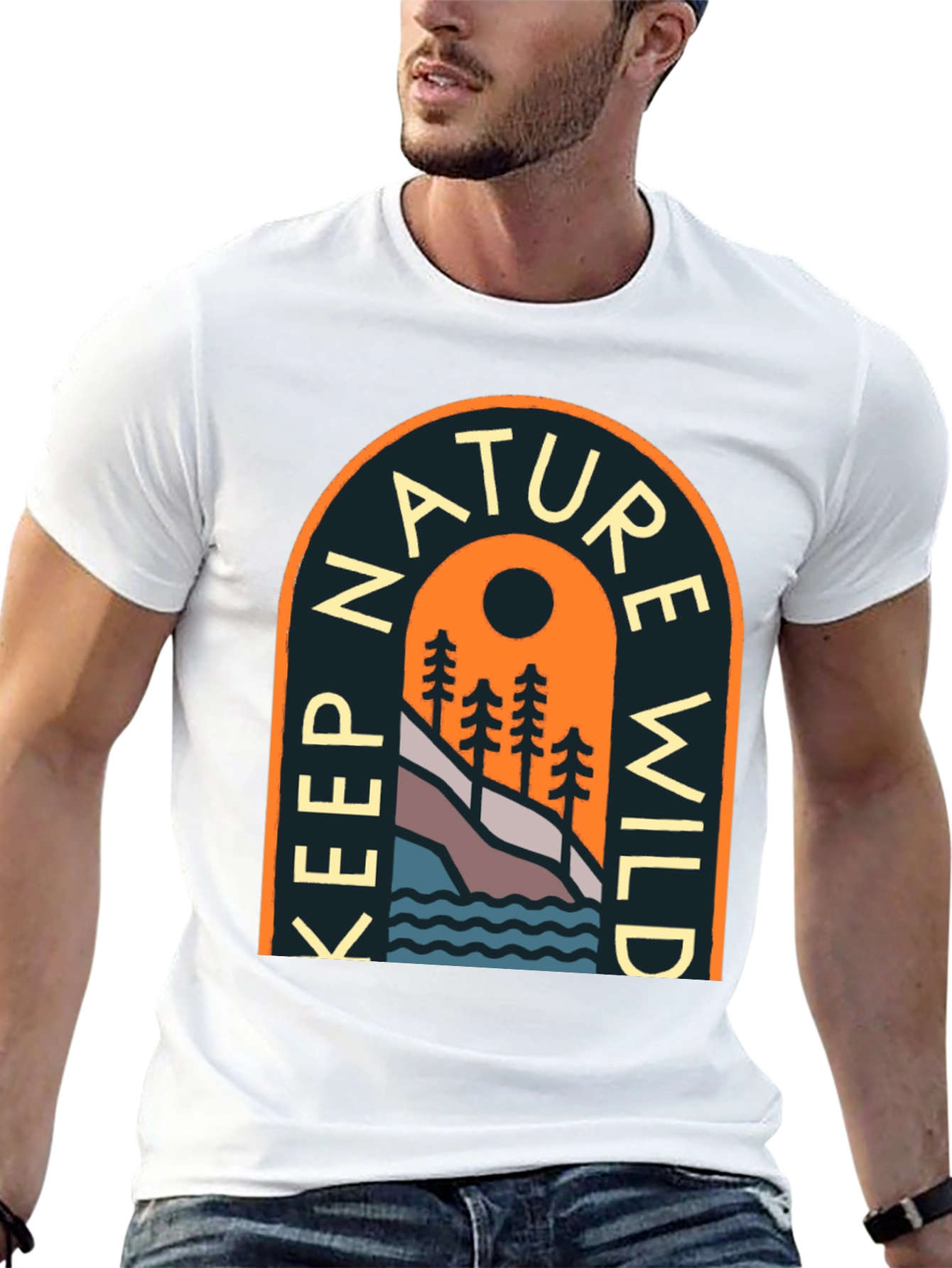 Nature Wild T-Shirt | Adventure Tee | Graphic Print