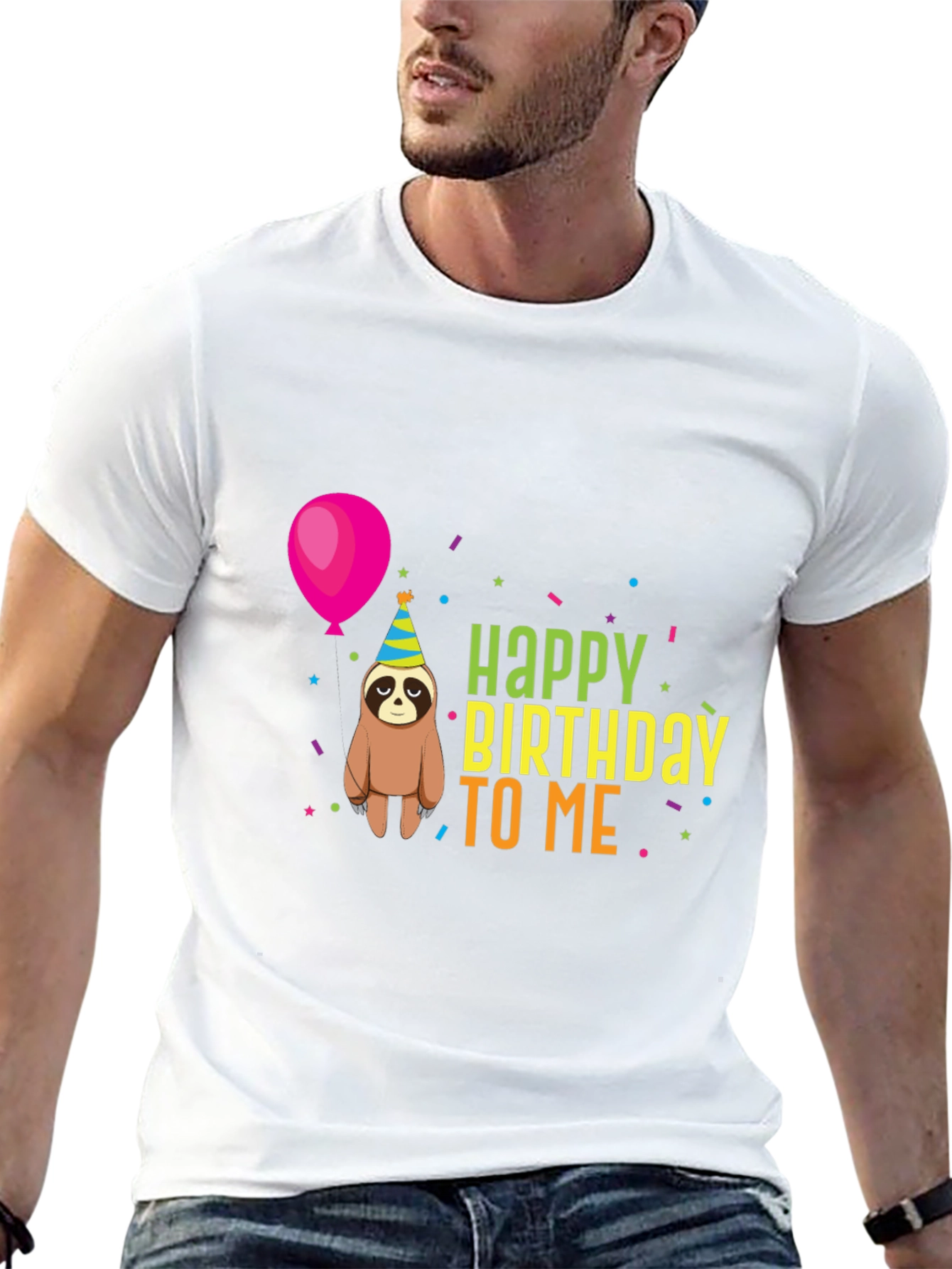 Happy Birthday Sloth T-Shirt
