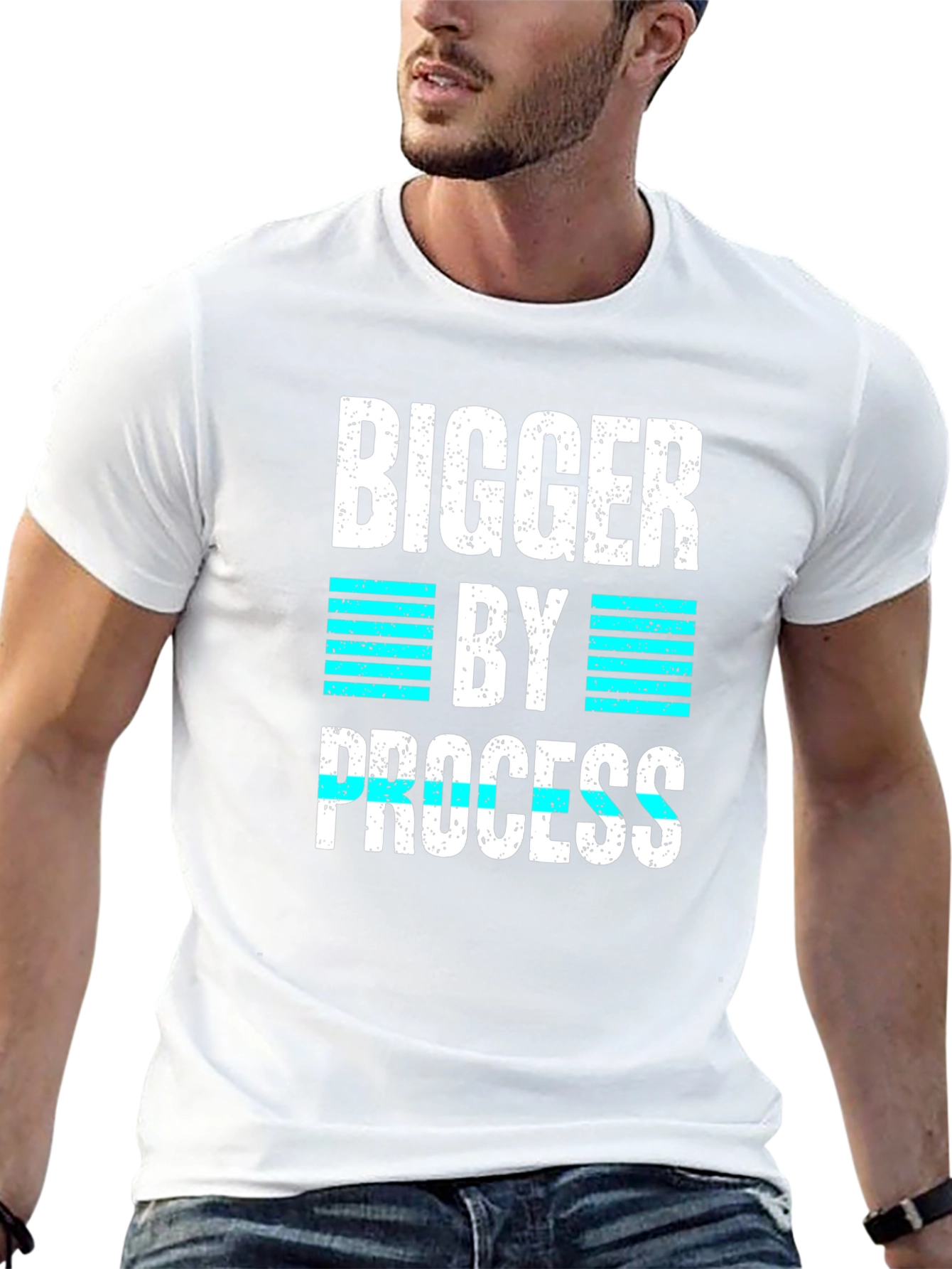 Bigger by Process Graphic Tee - Black