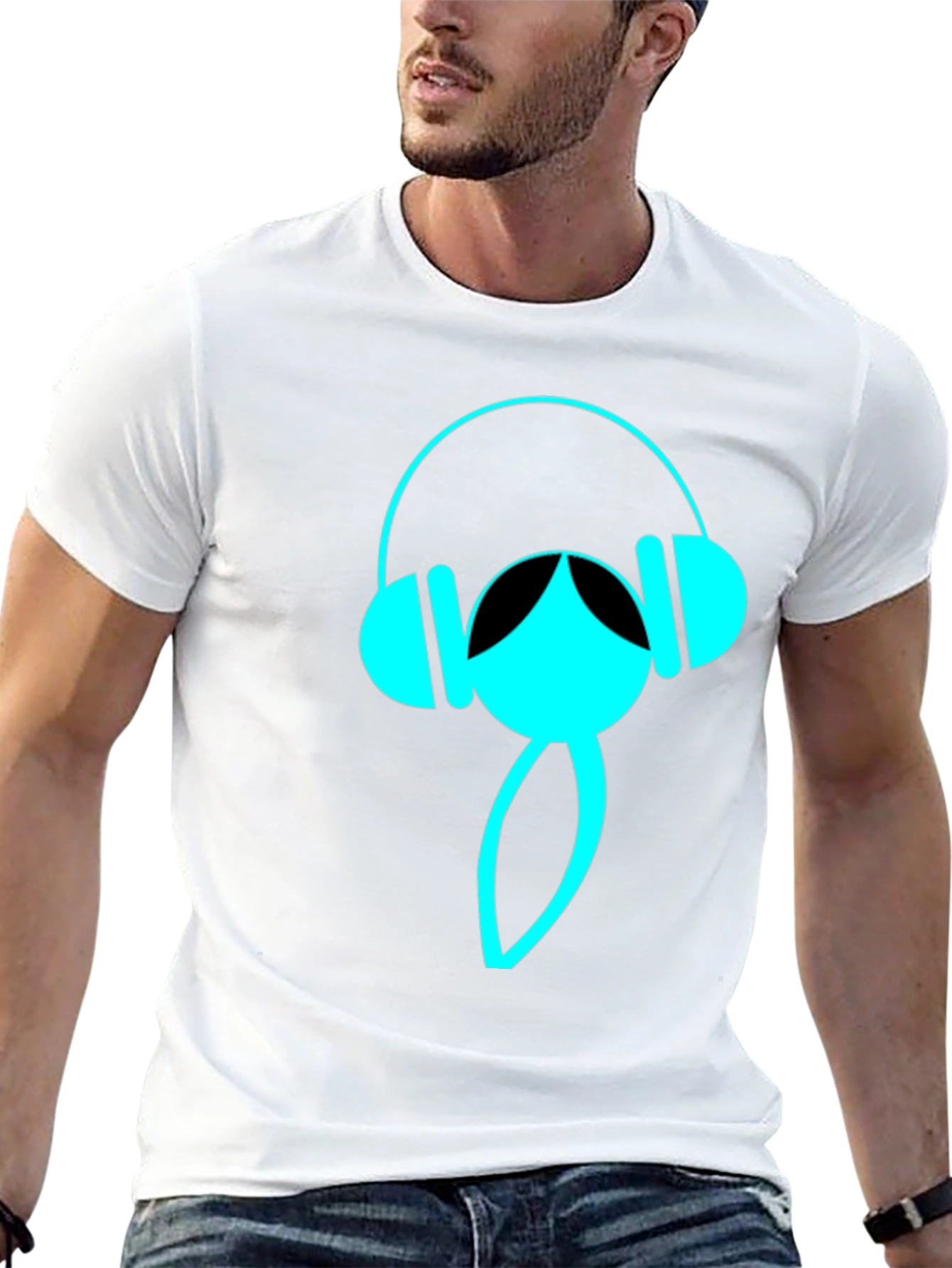 Stylish Graphic Tee - Music Lover Edition