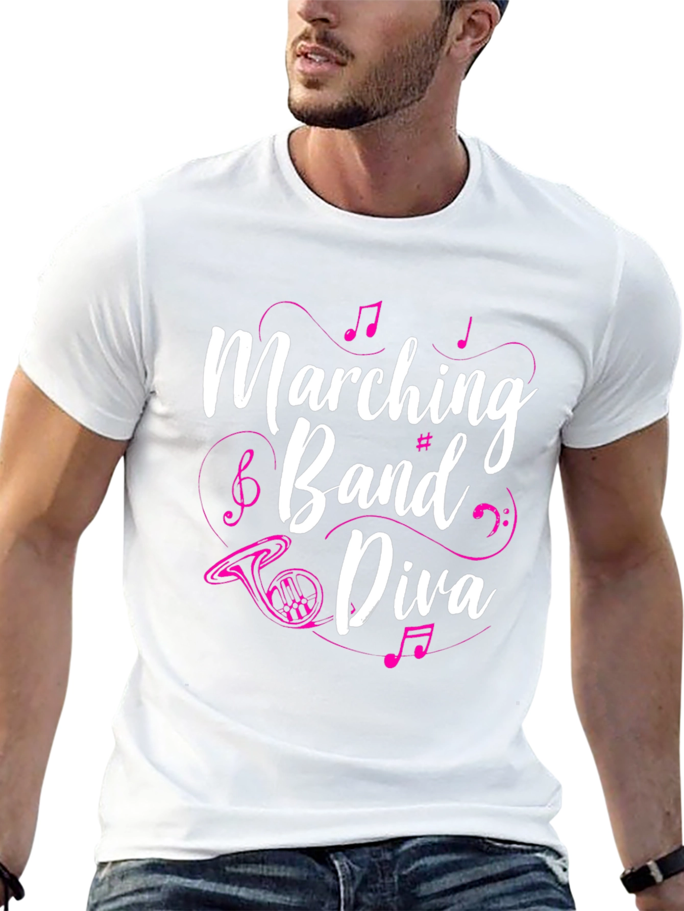 Marching Band Diva T-Shirt - Music Lover Tee