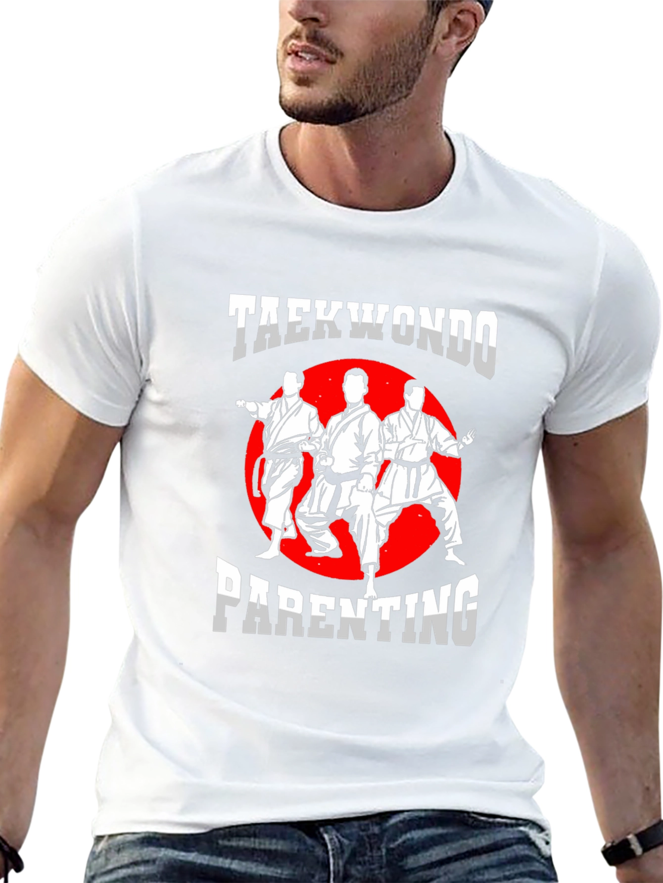 Taekwondo Parenting Black T-Shirt