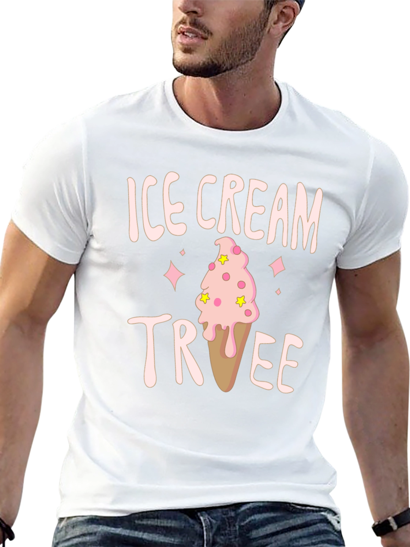 Ice Cream Tree Graphic Tee