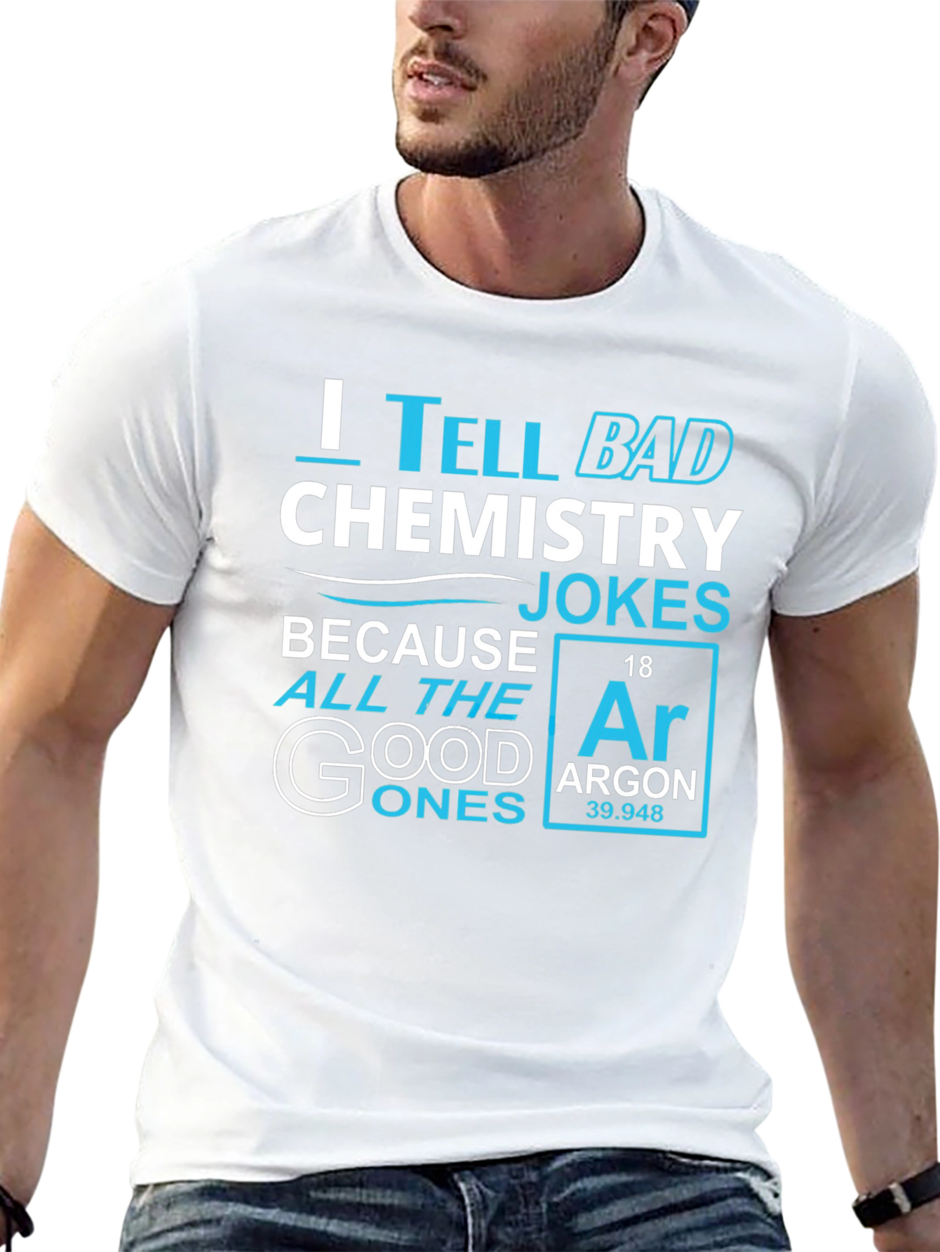 Chemistry Jokes T-Shirt - Argon Element Tee