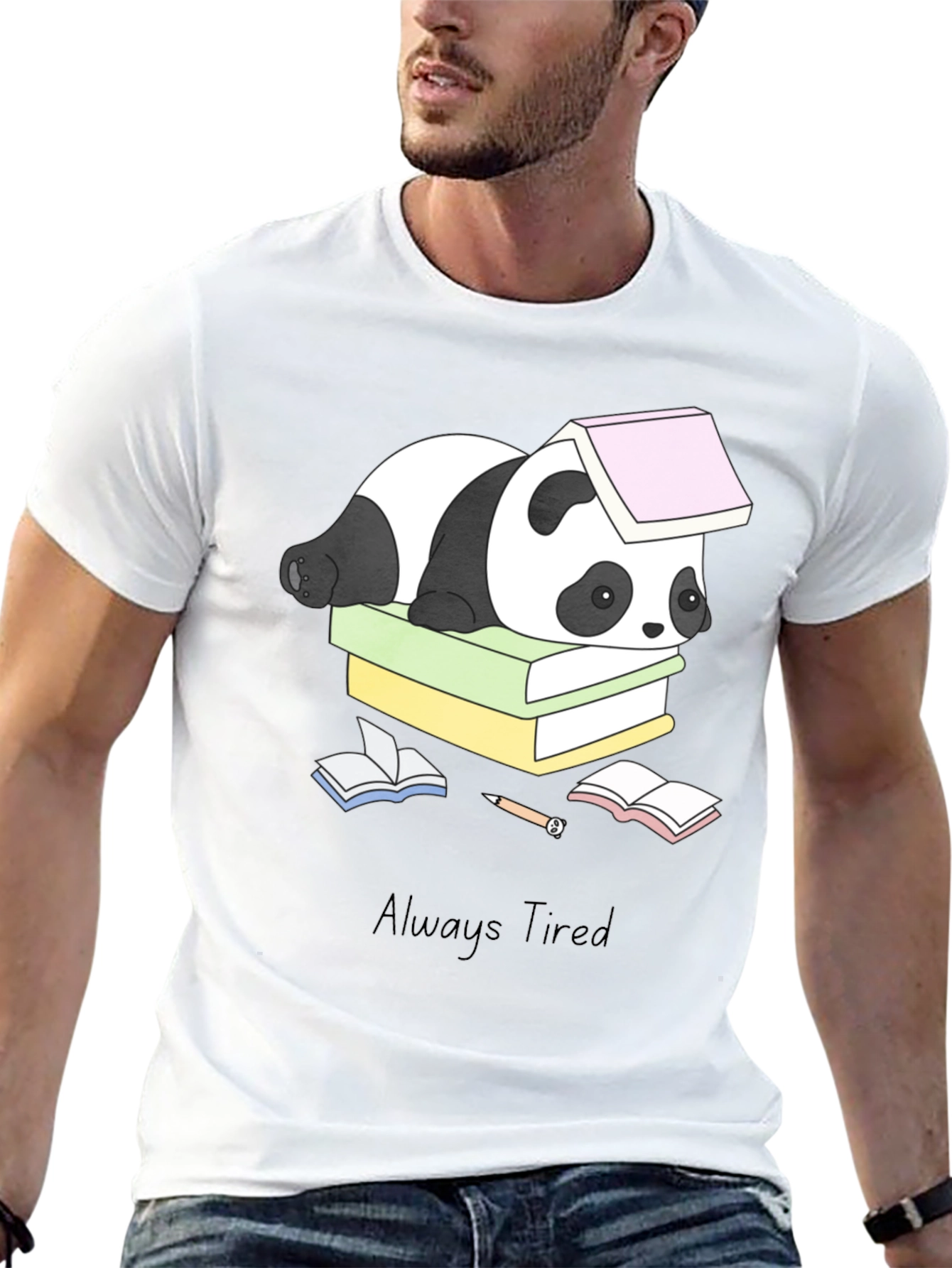 Always Tired Panda T-Shirt